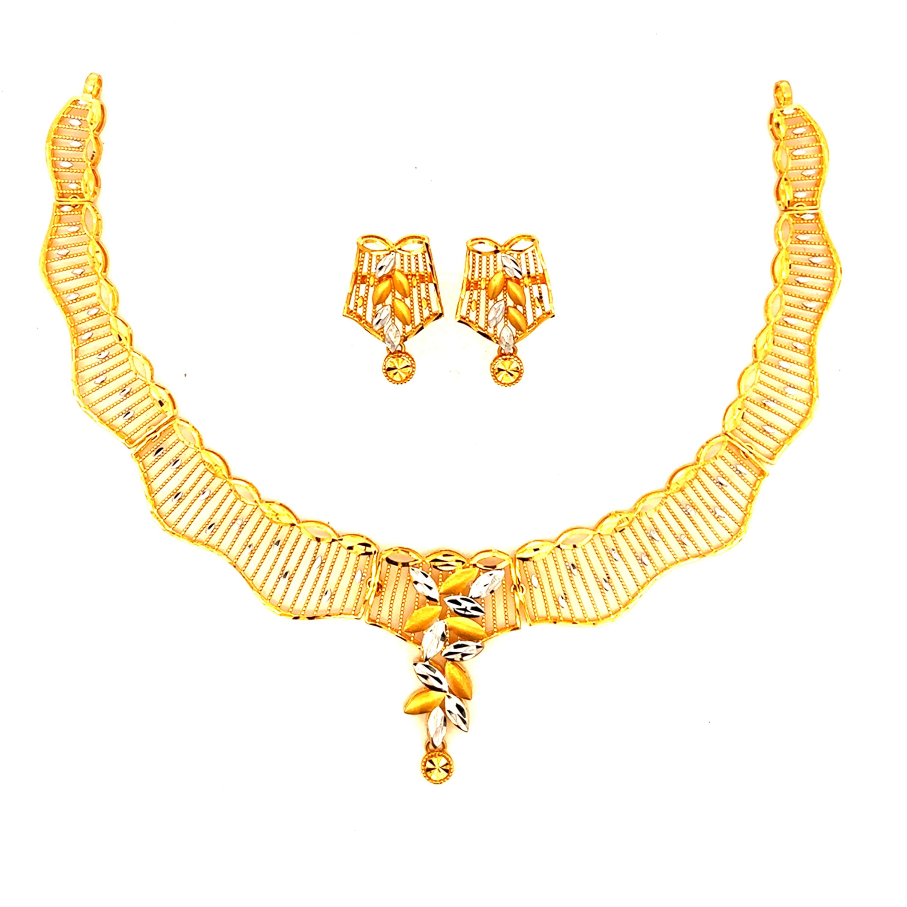 Gold Necklace Set