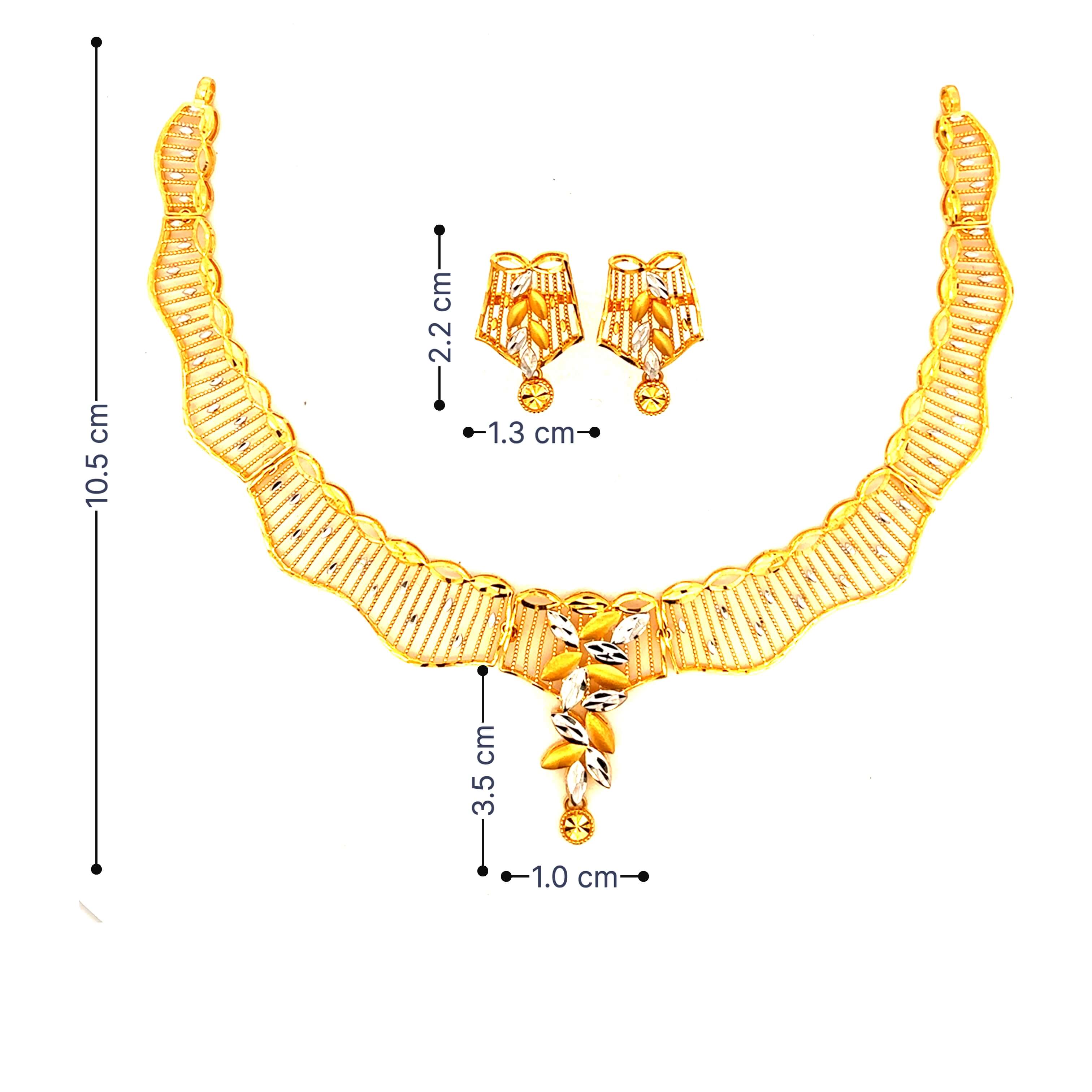 Gold Necklace Set