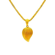 Mesmeric Muse Gold Pendant