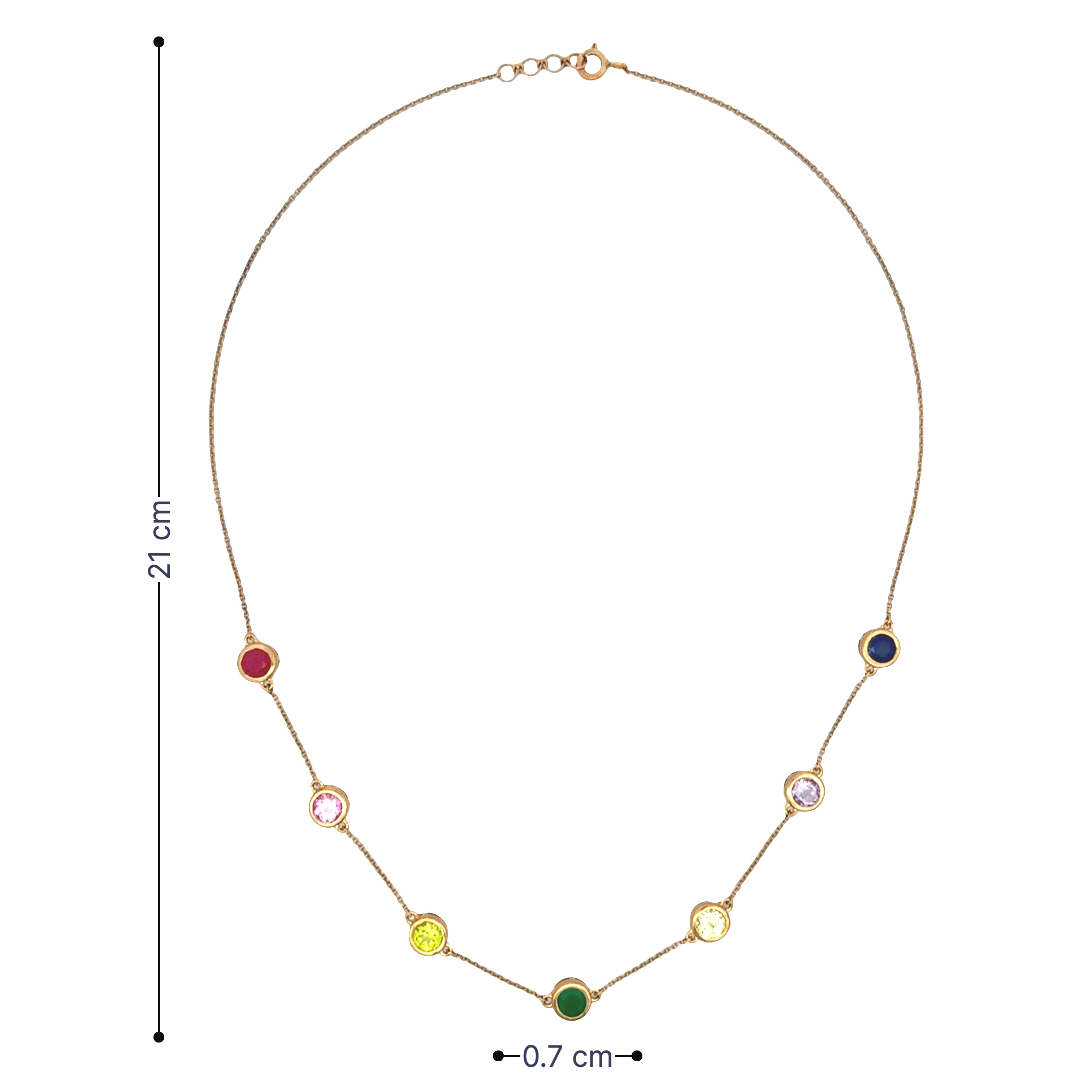 Colorstone Necklace