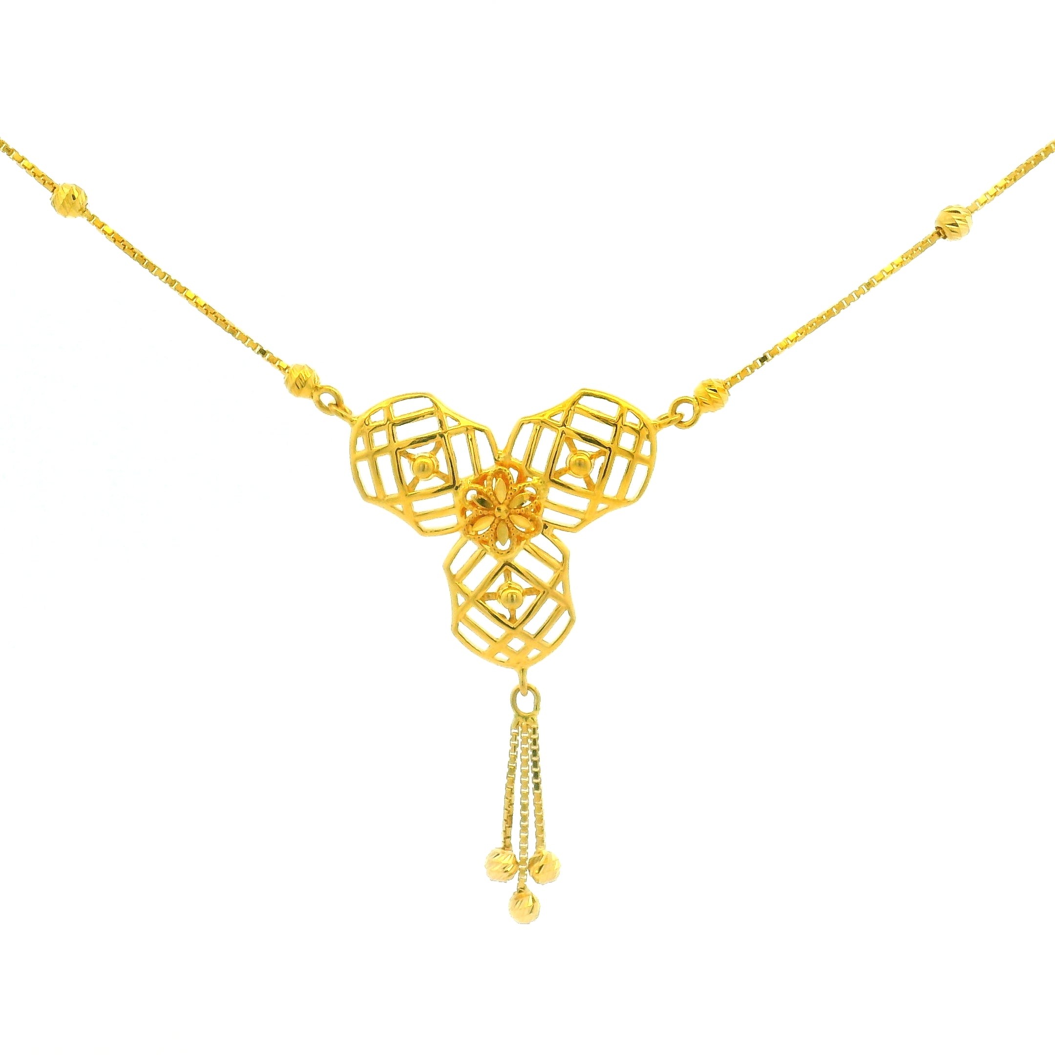 Gold Necklace Set