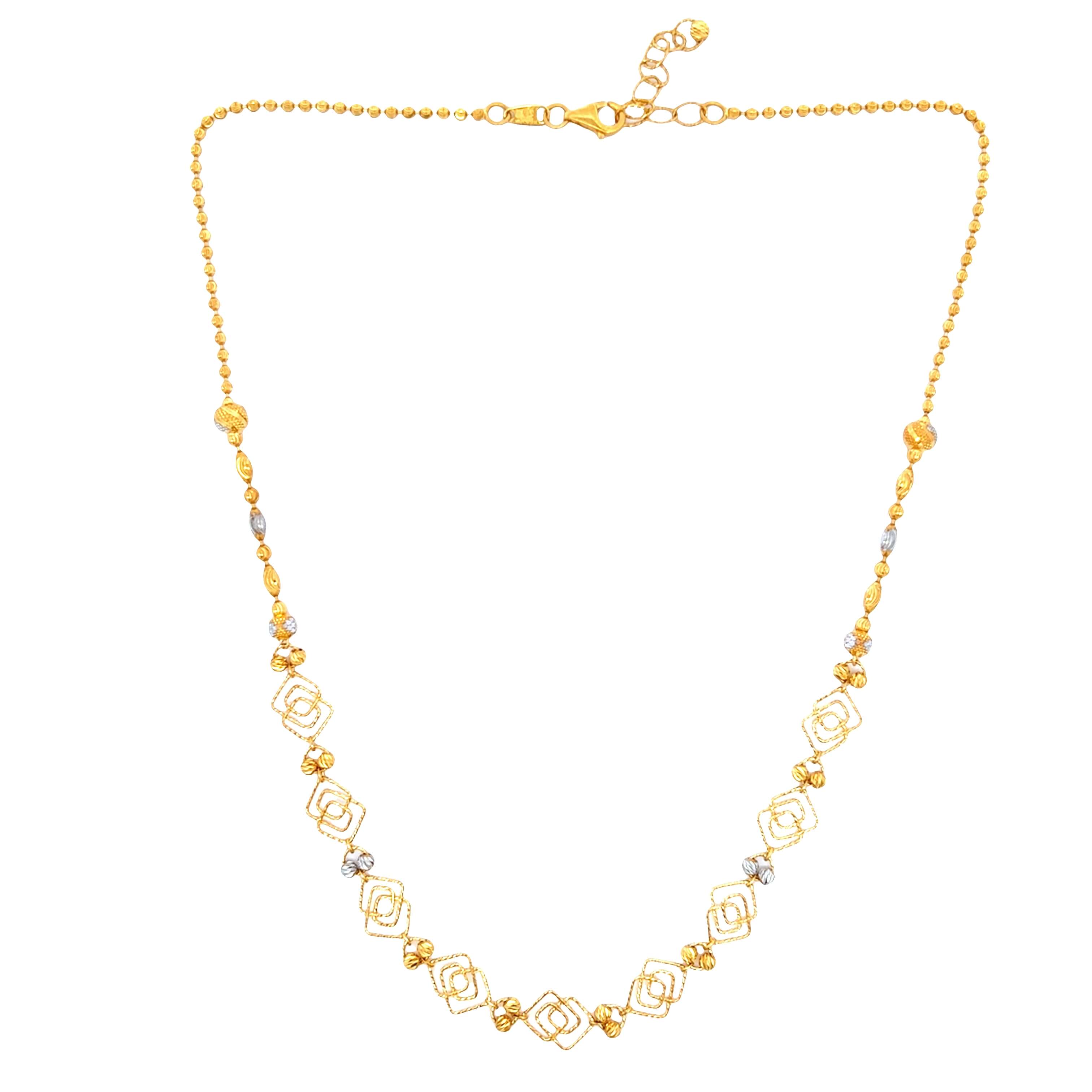 Elegant Whisper Gold Necklace