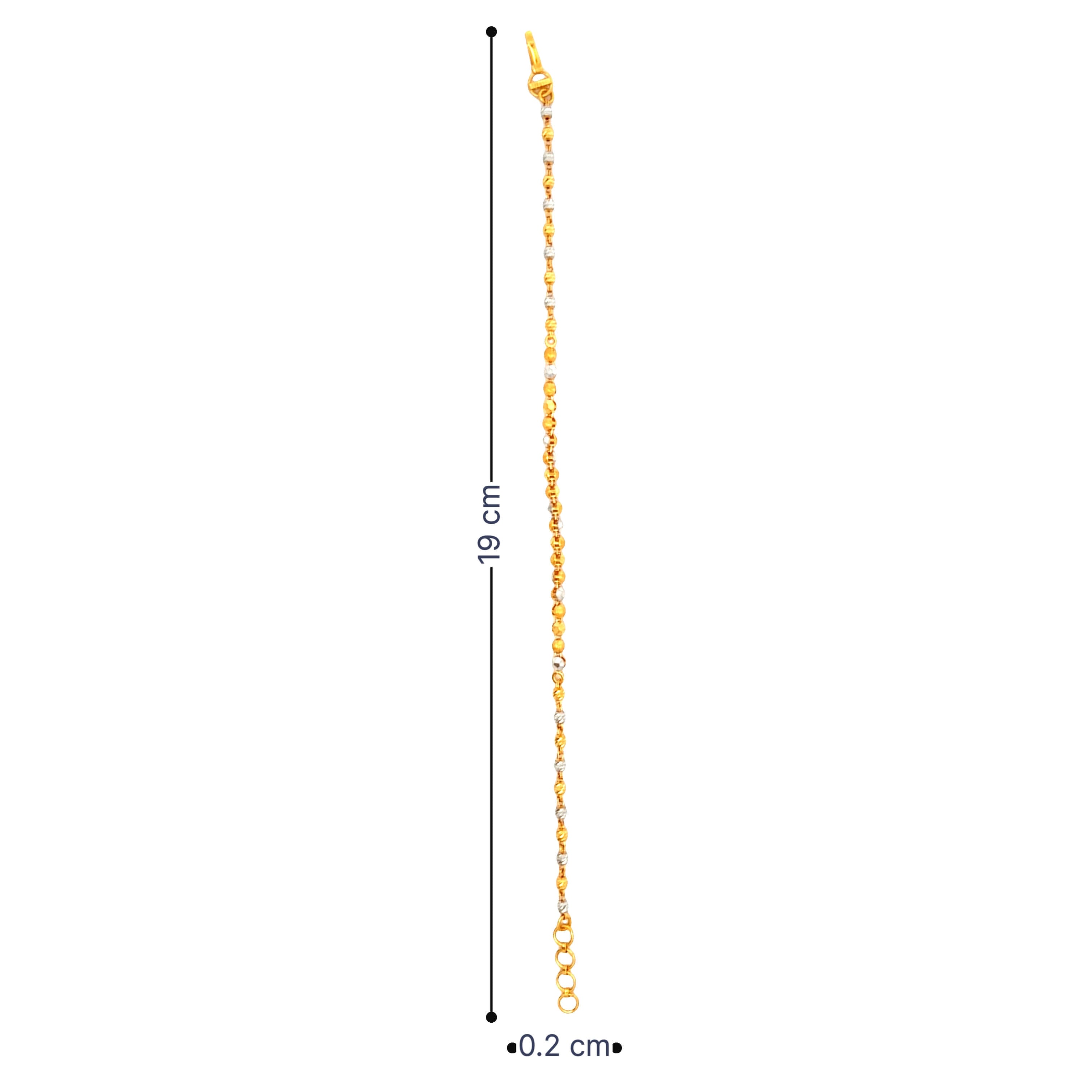 Urban Glow Gold Bracelet for Women