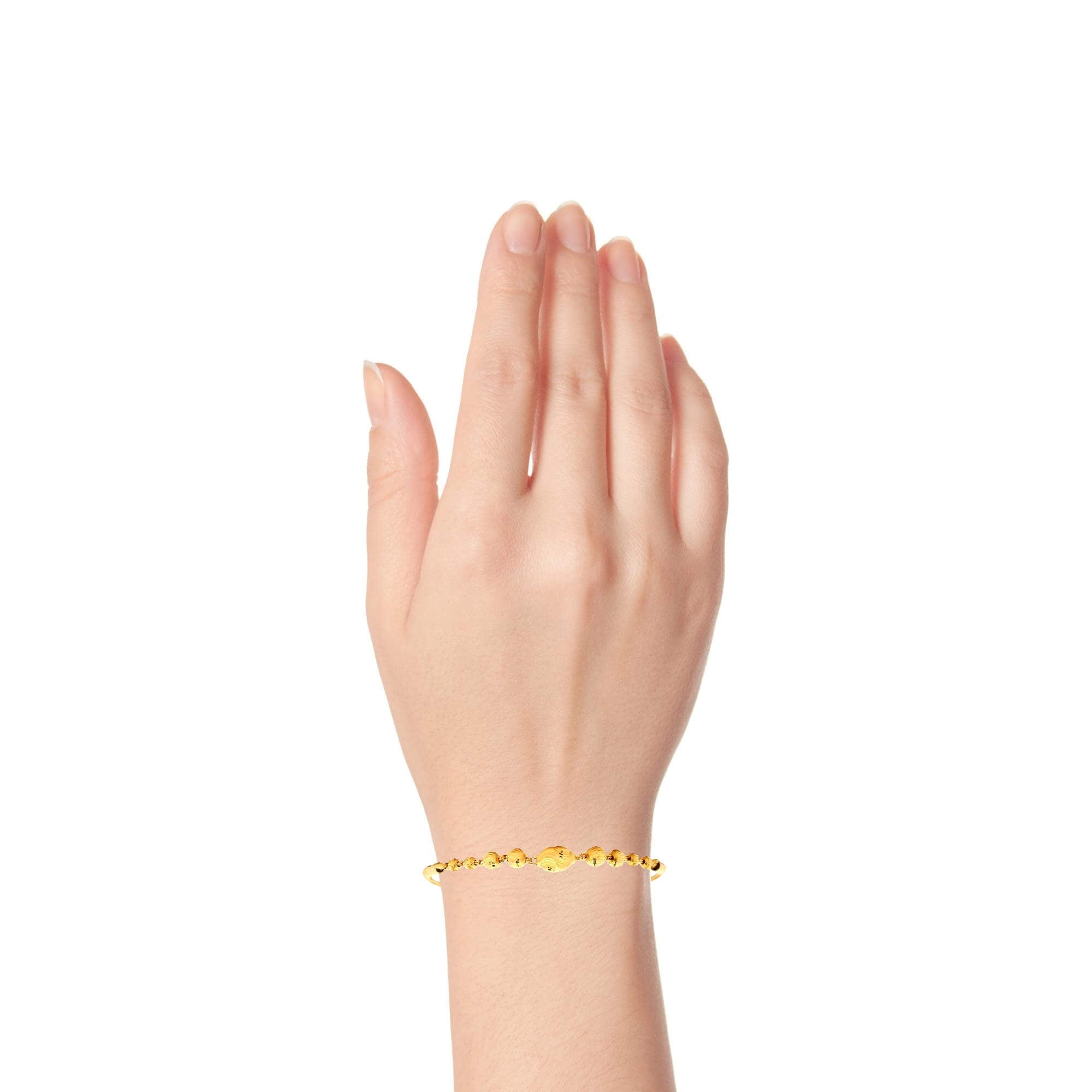 Trendy Glam Gold Bracelet