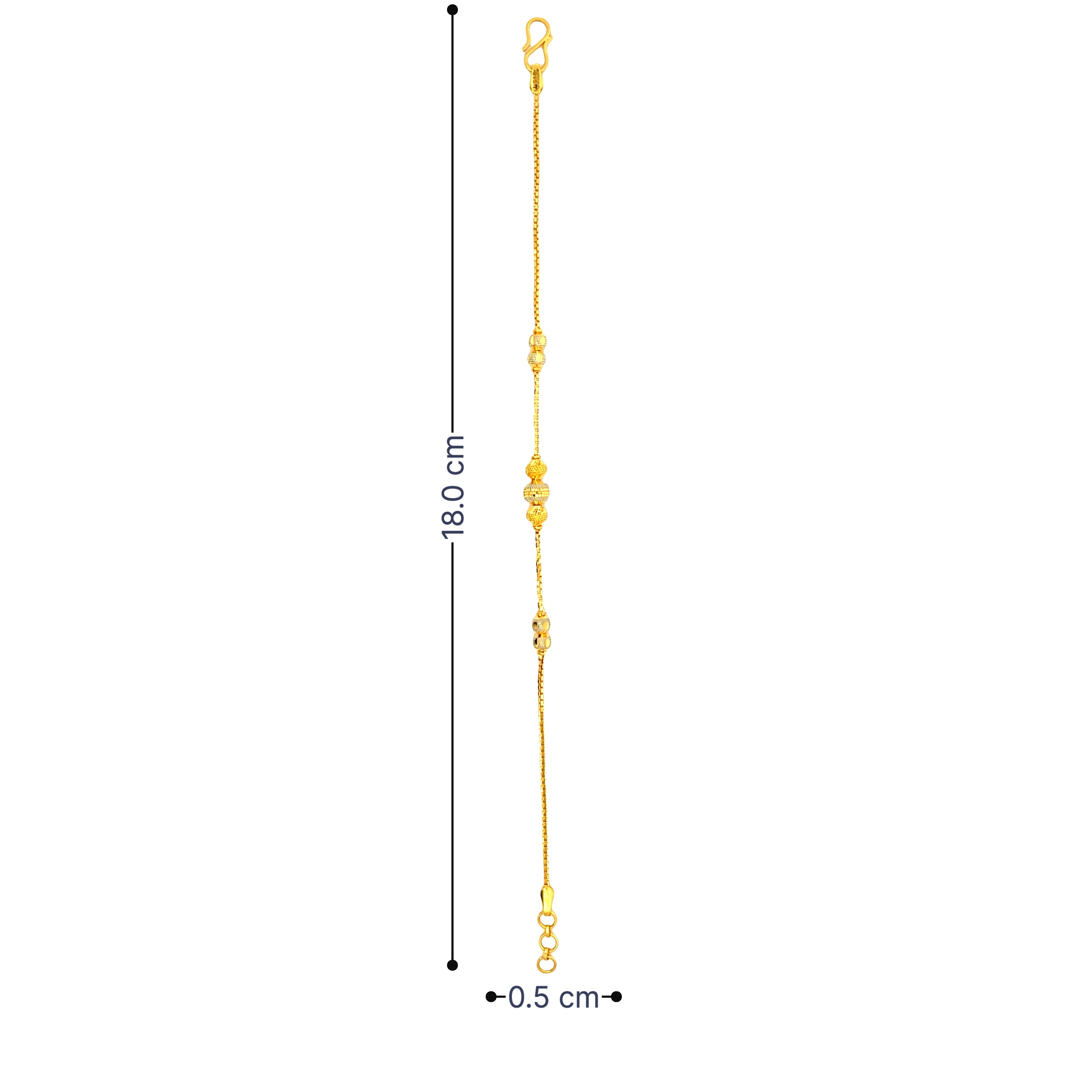 Causual Glam Gold Bracelet