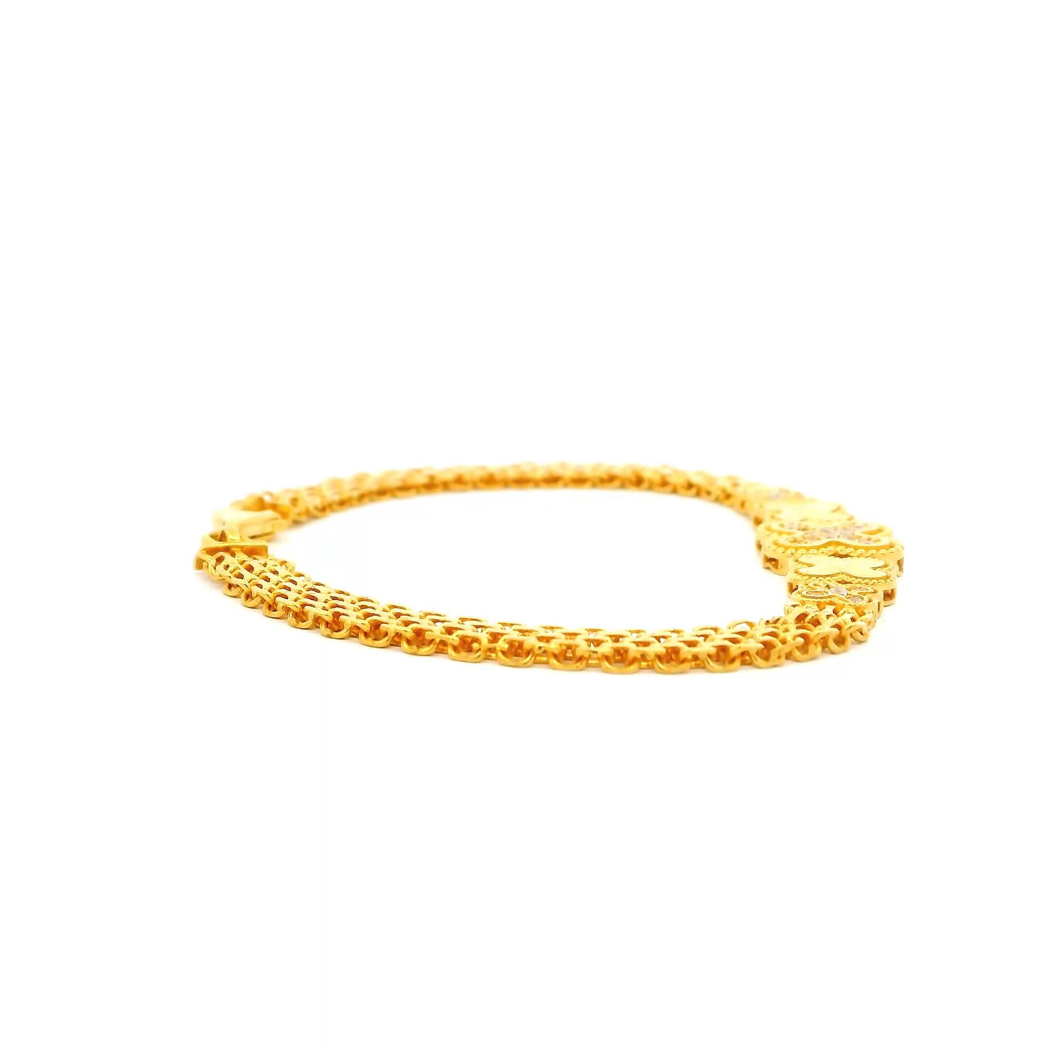 Bold n Beautiful Gold Bracelet