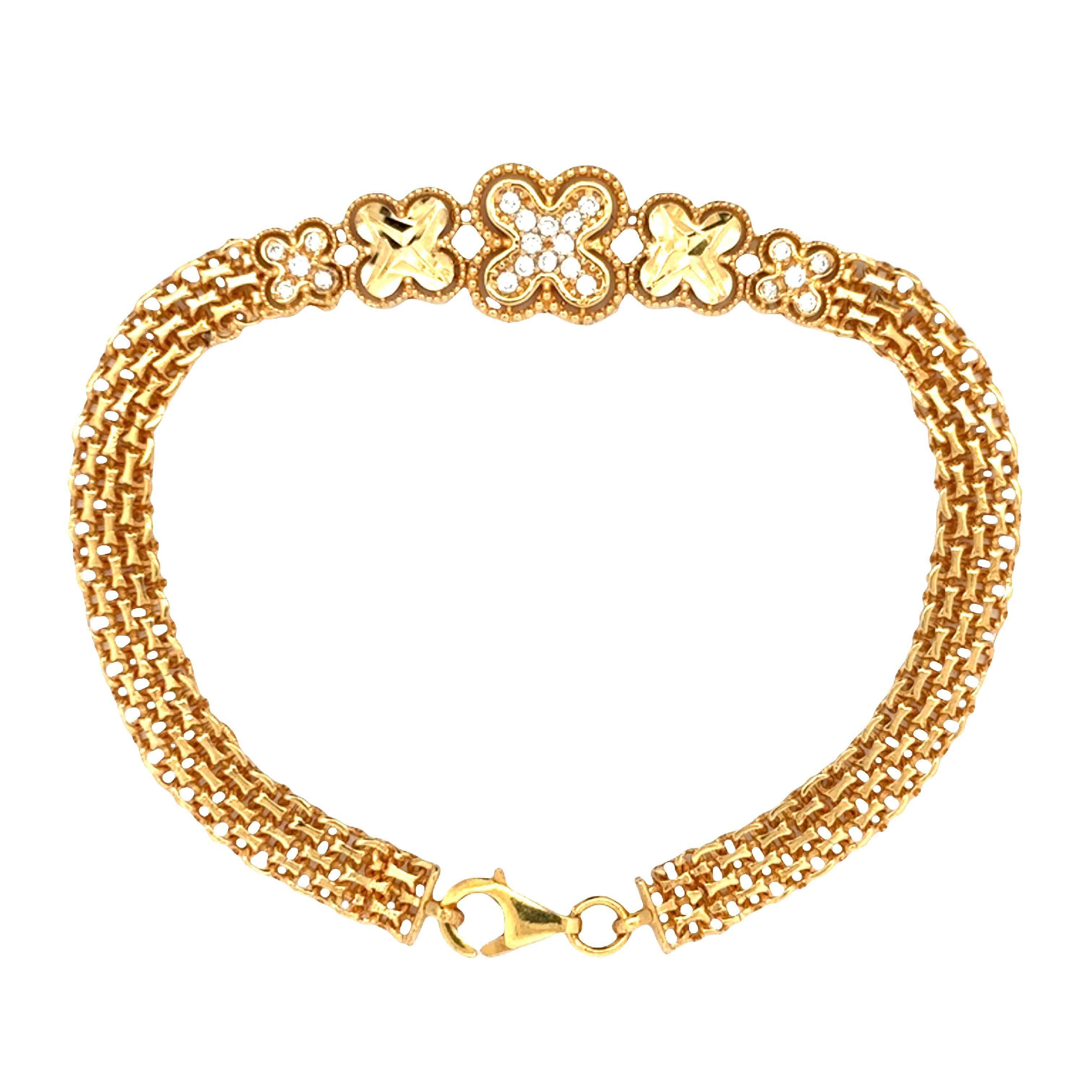 Bold n Beautiful Gold Bracelet