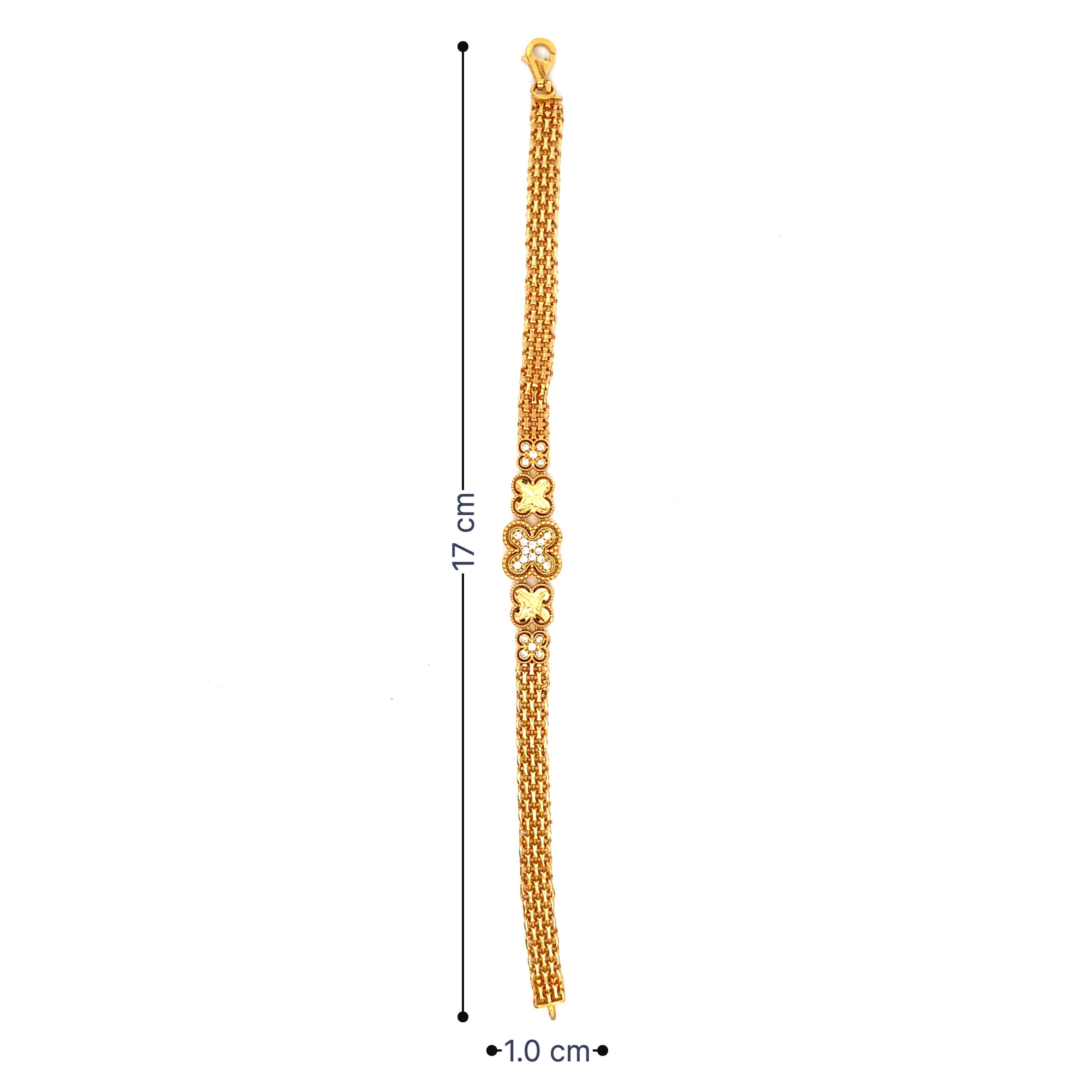Bold n Beautiful Gold Bracelet