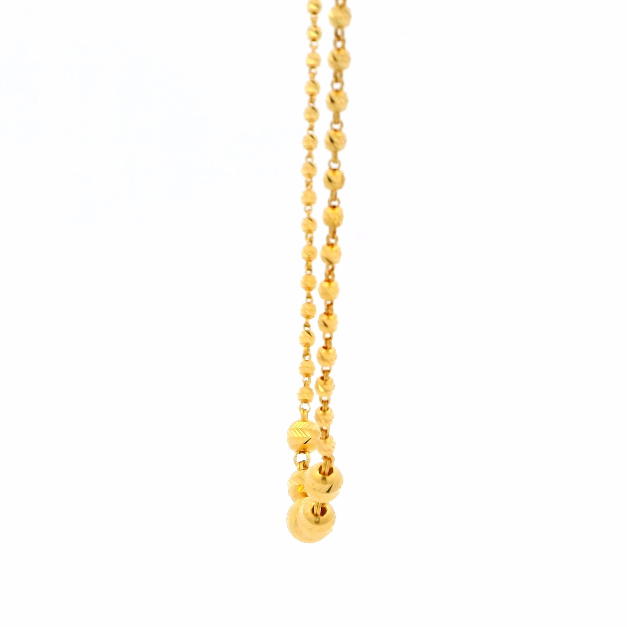 Luminous Spheres Gold Chain