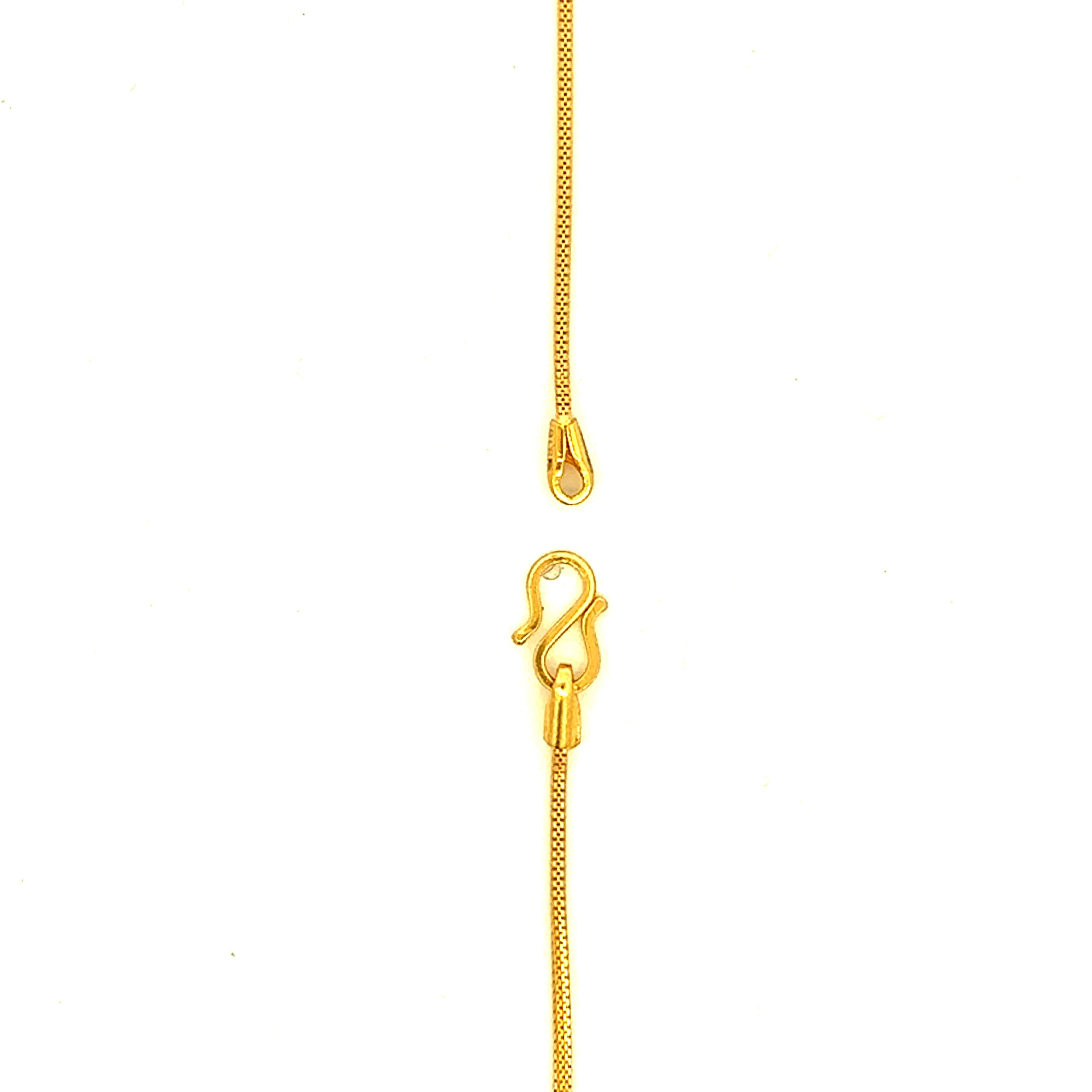 Gleaming Sphere Gold Chain