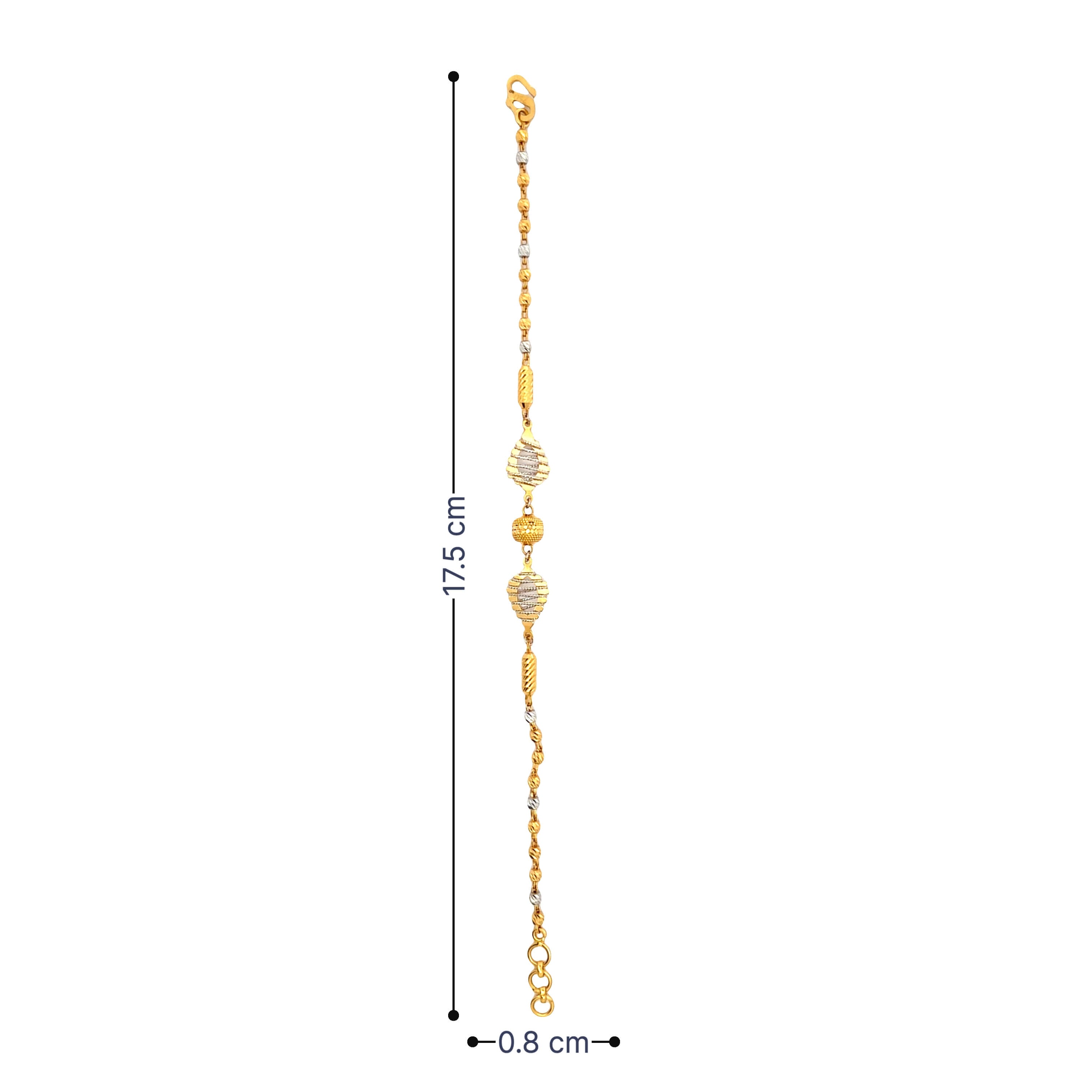 Stylish n Glow Gold Bracelet