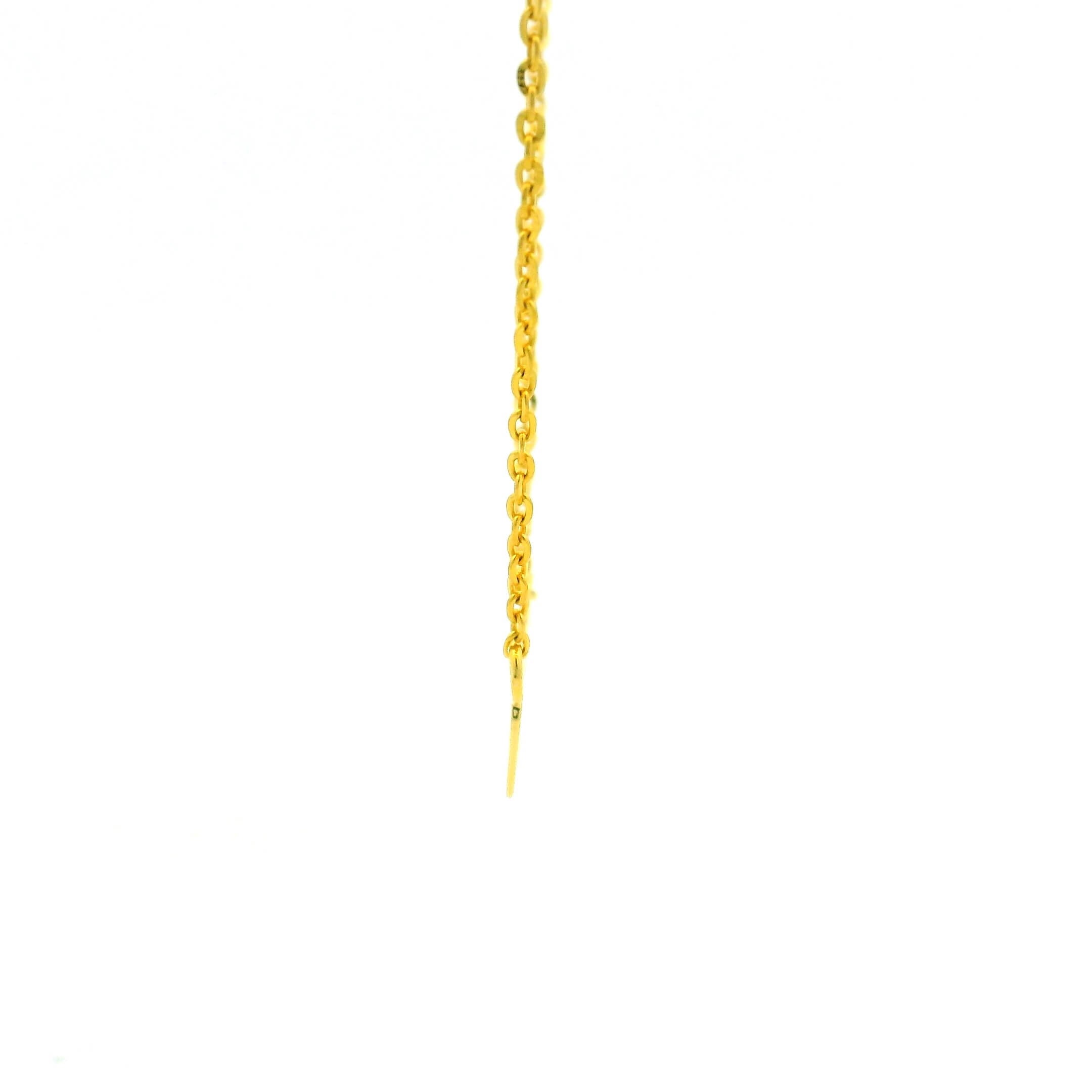 Vibrant Charm Gold Pendant
