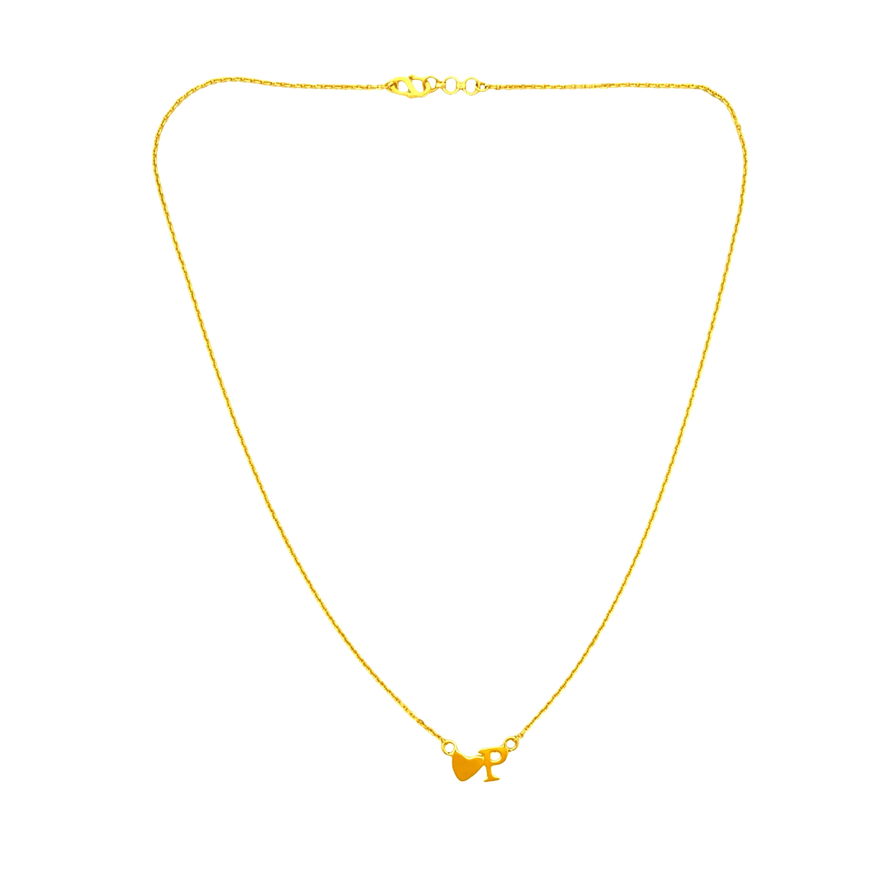 Vibrant Charm Gold Pendant