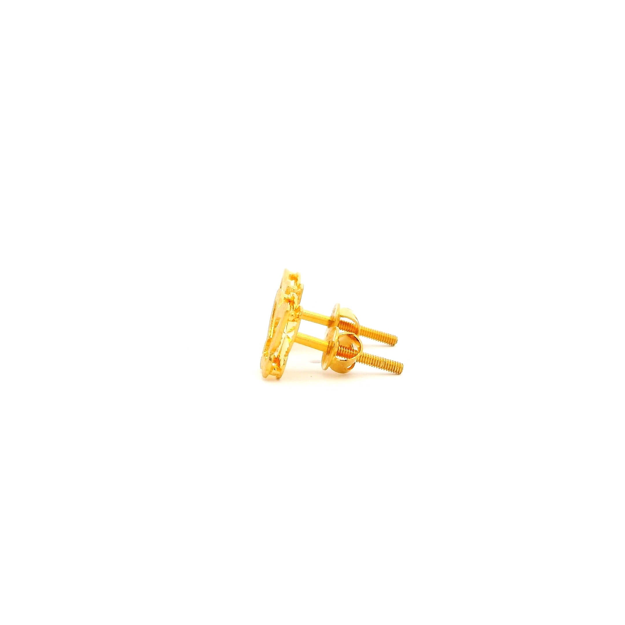 Glorious Butterfly Gold Studs for Women