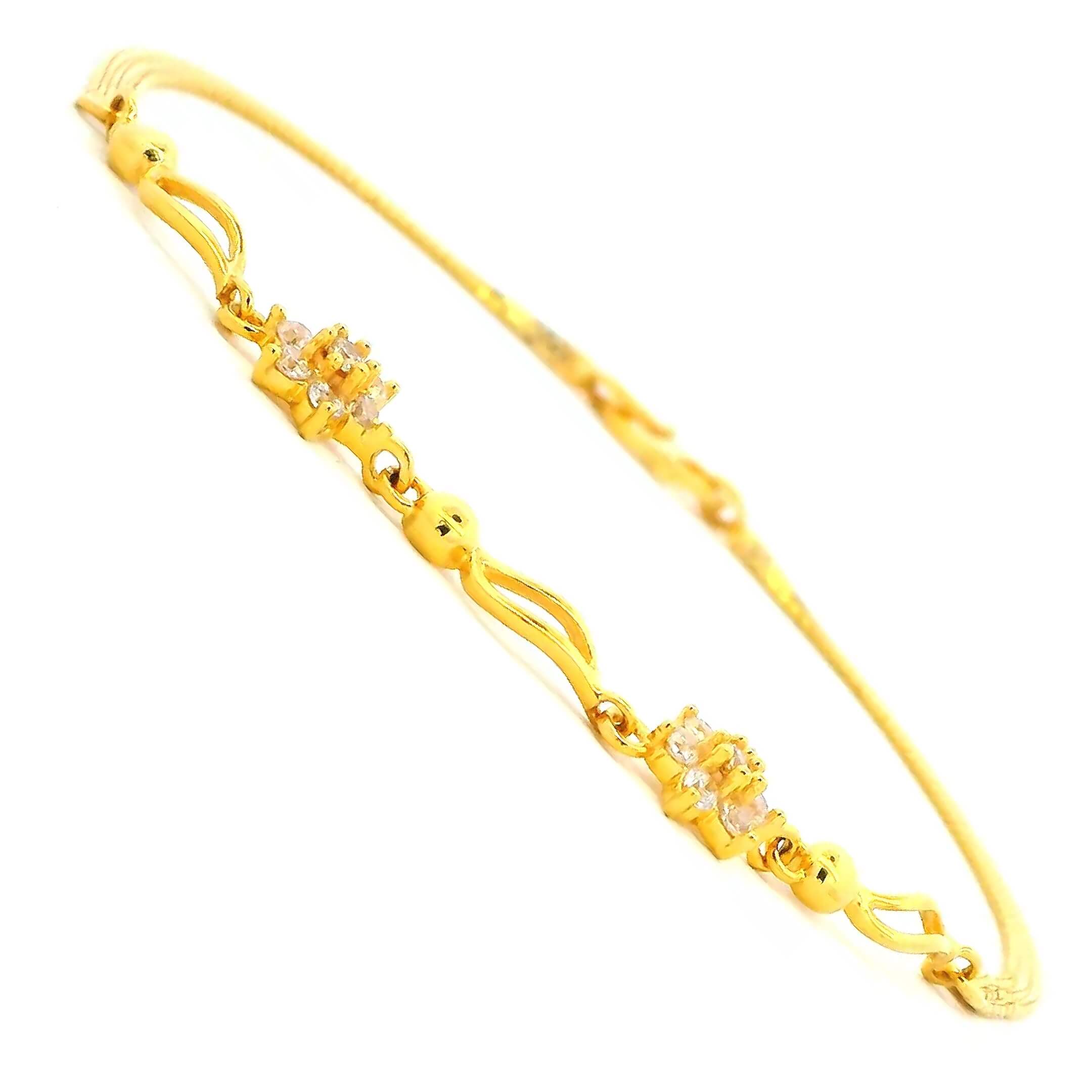 Charismatic Gold Bracelet