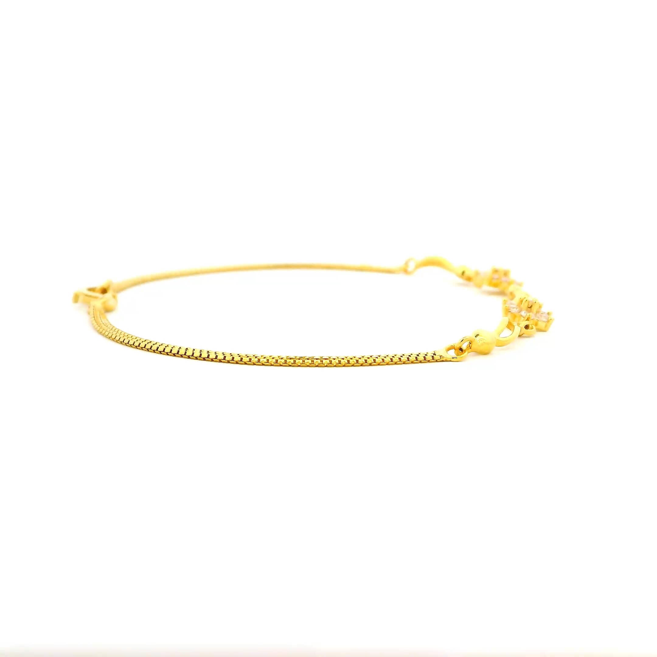 Charismatic Gold Bracelet