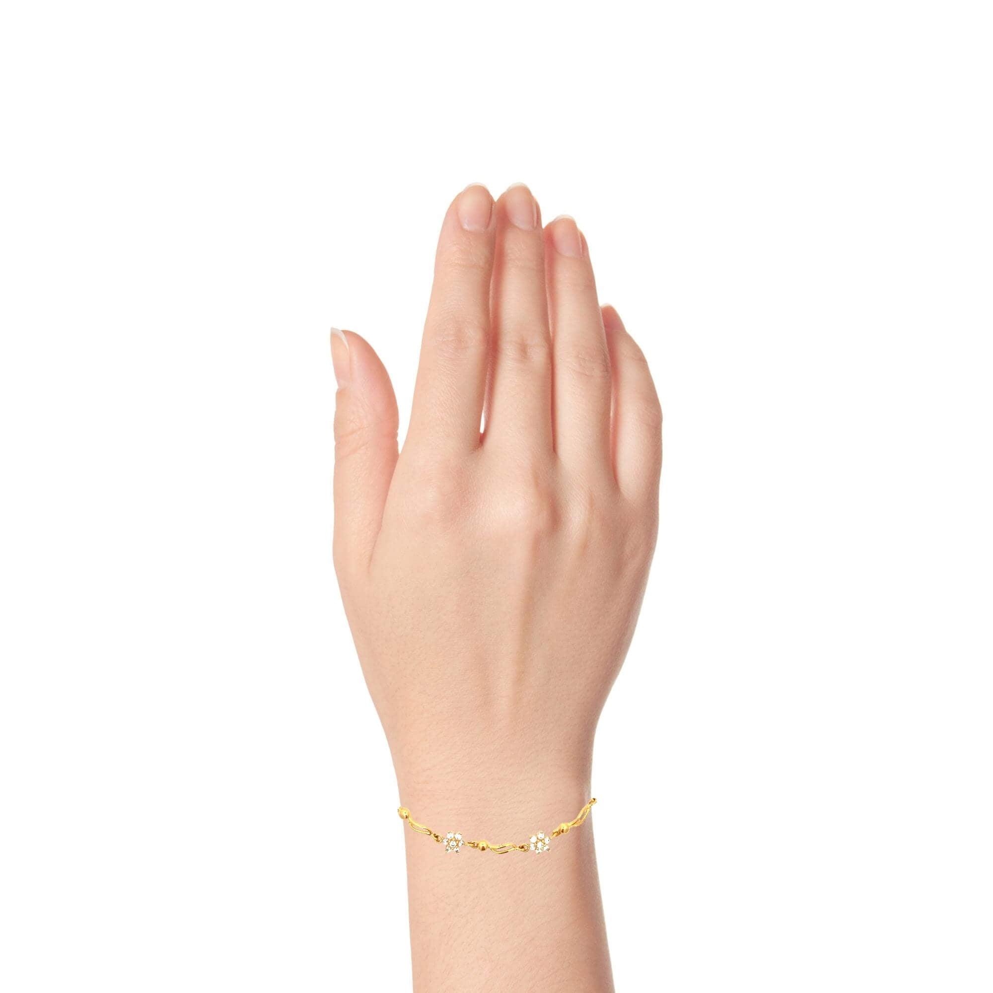Charismatic Gold Bracelet