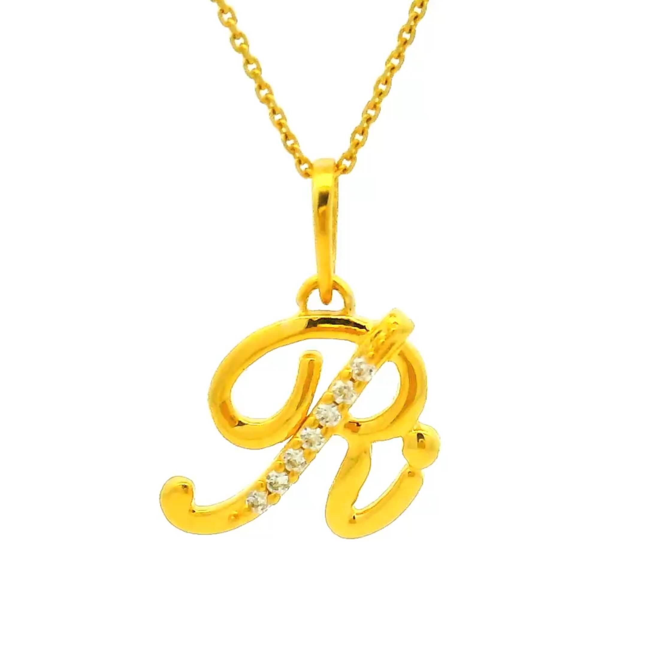 Ravishing Radiance Gold Pendant