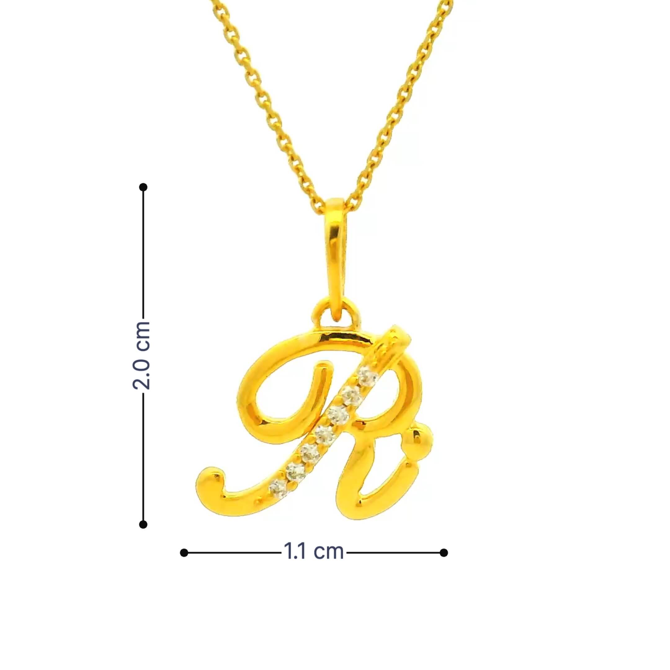 Ravishing Radiance Gold Pendant