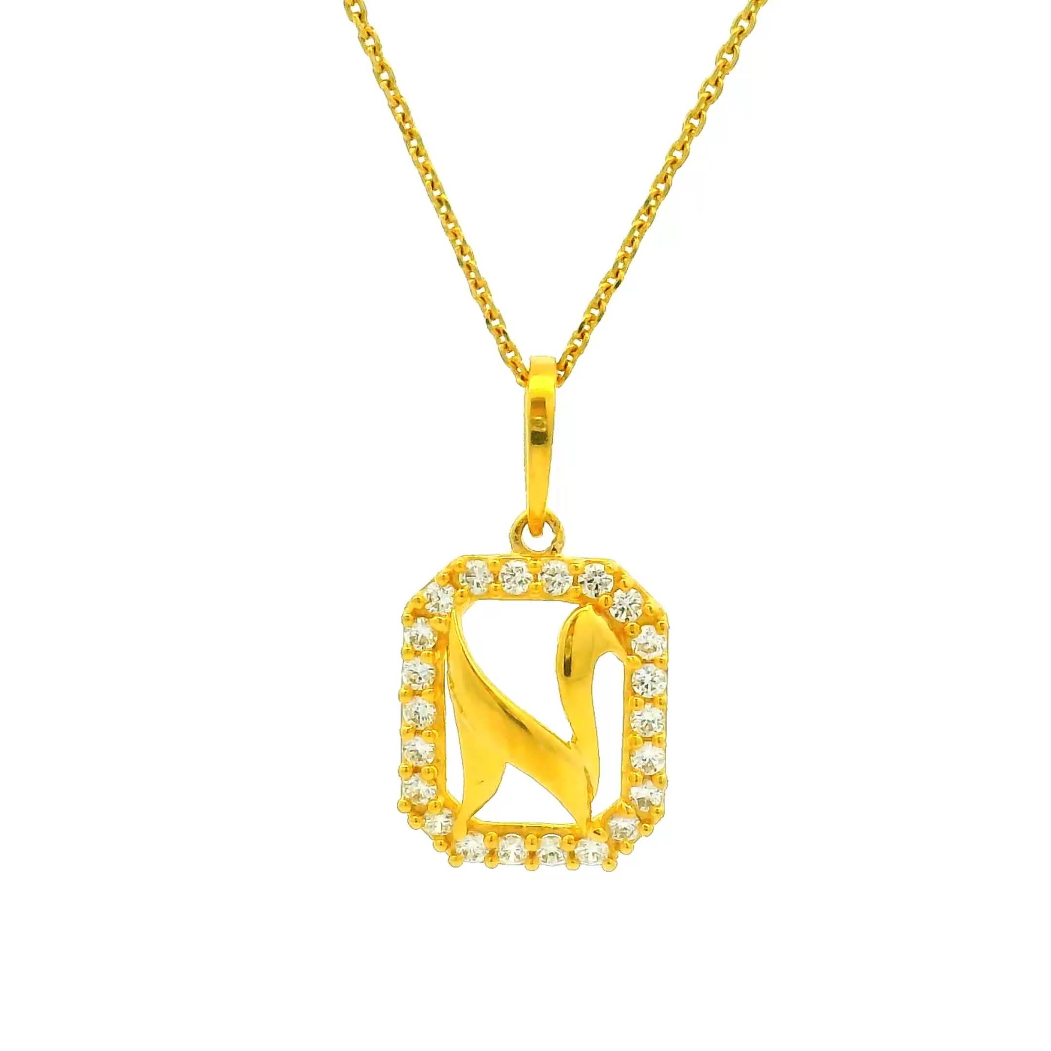 Luxurious Shine Gold Pendant