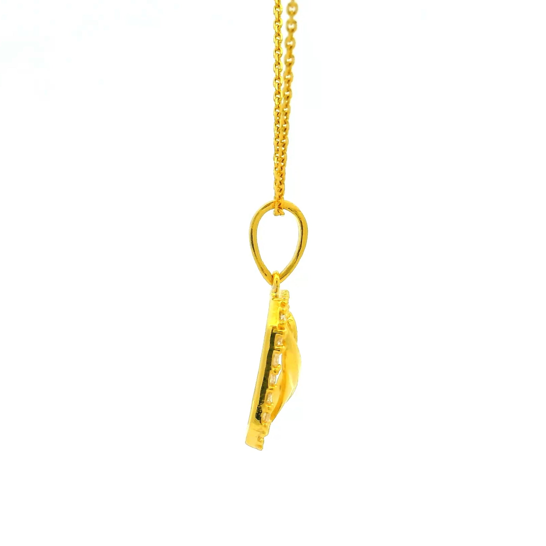 Luxurious Shine Gold Pendant