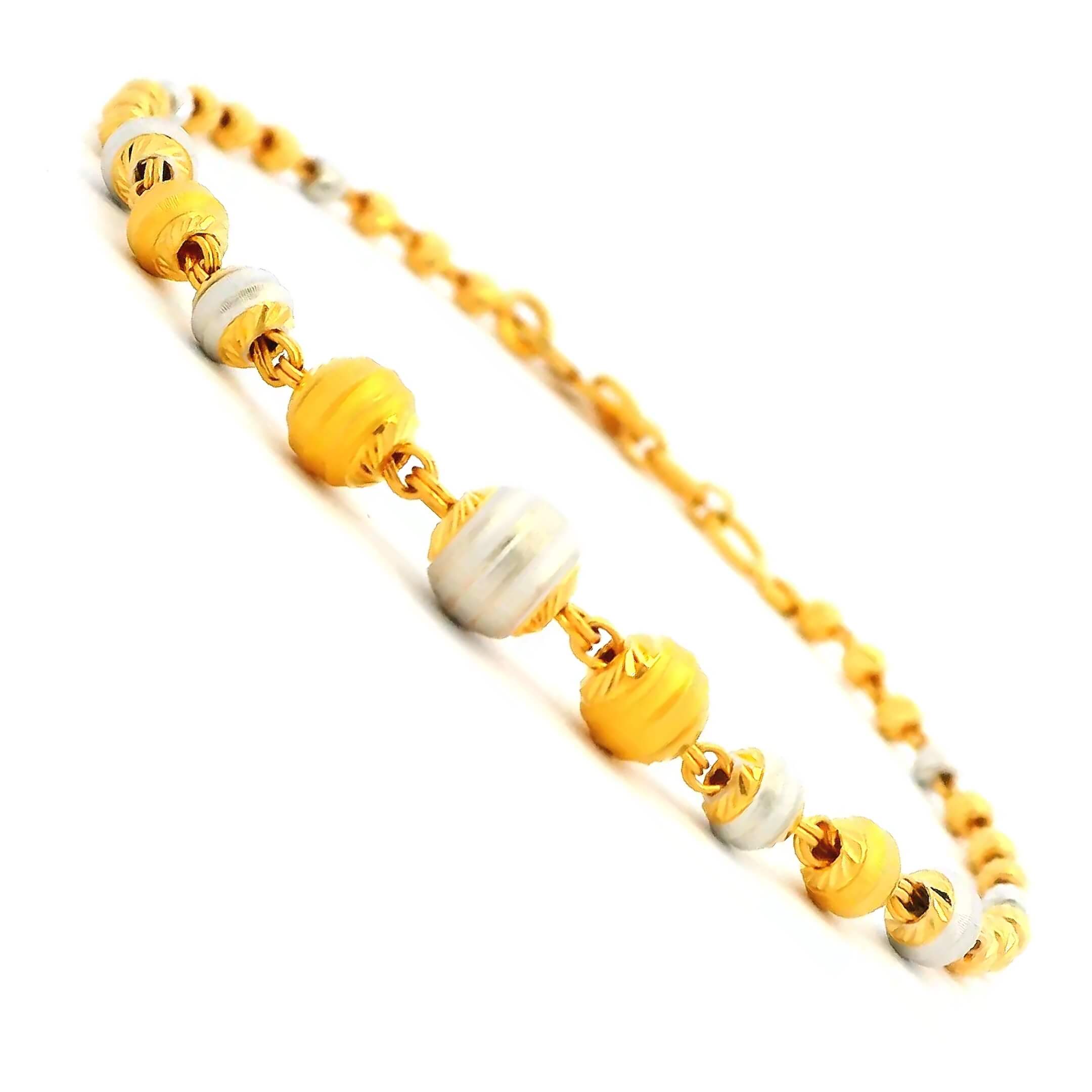 Stunning Shine Gold Ball Bracelet