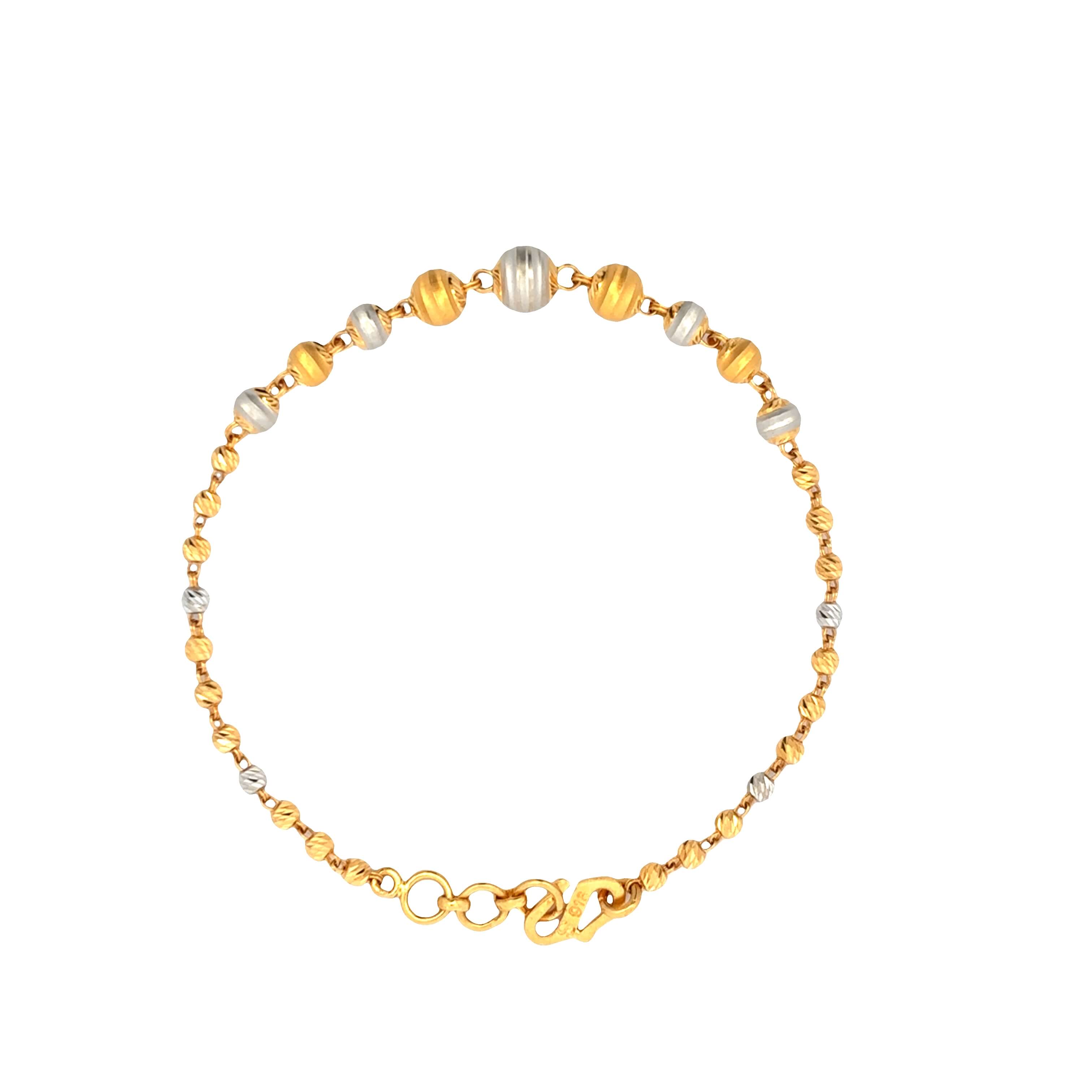 Stunning Shine Gold Ball Bracelet