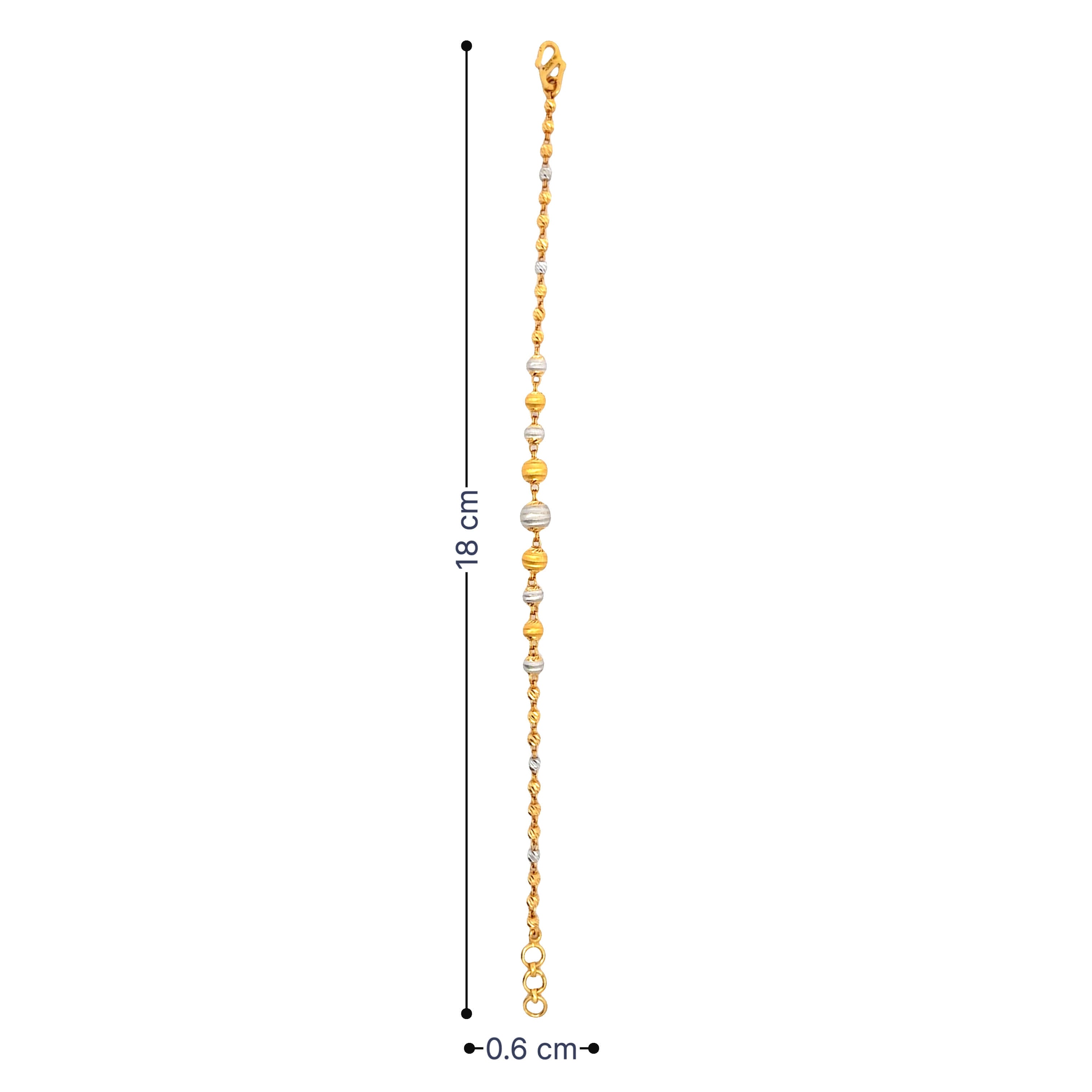 Stunning Shine Gold Ball Bracelet