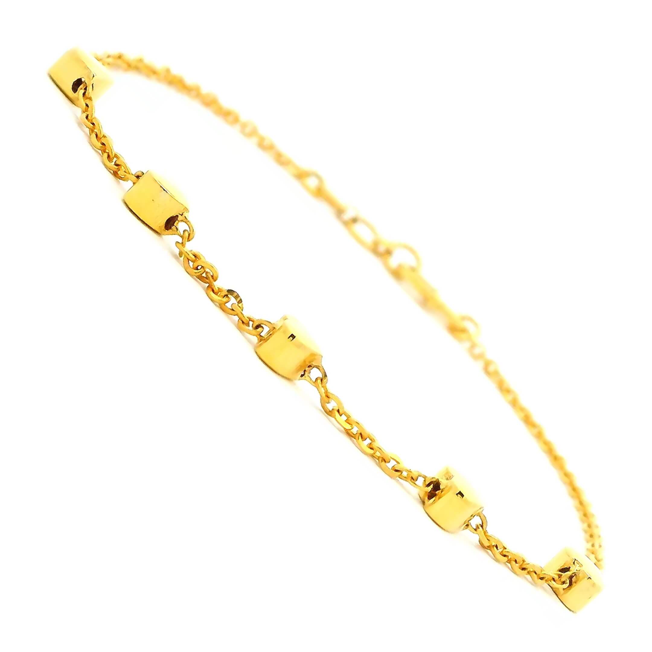 Urban Charm Gold Bracelet