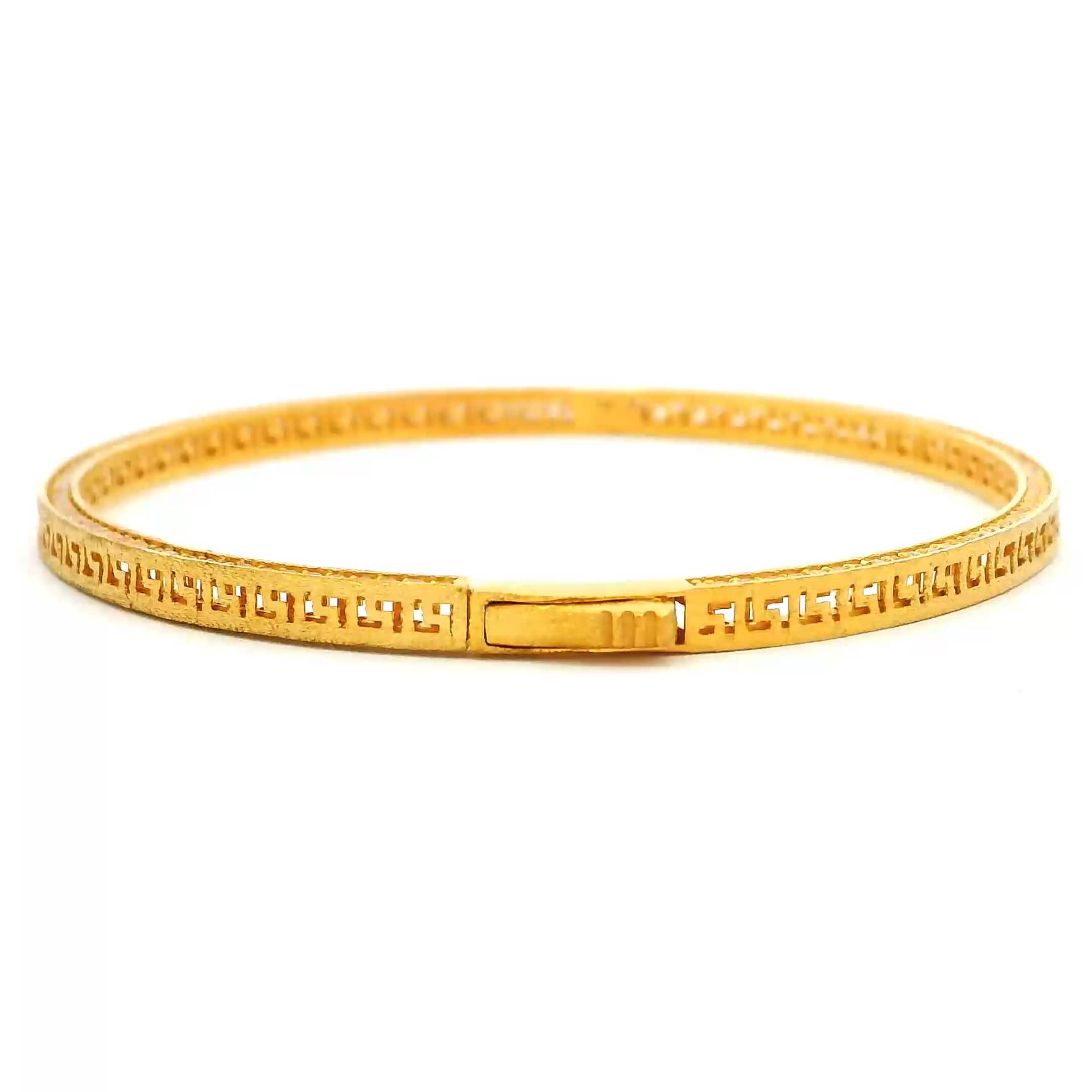 22K Chic Luxe Gold Bracelet for Women