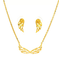 Gold Pendant Set