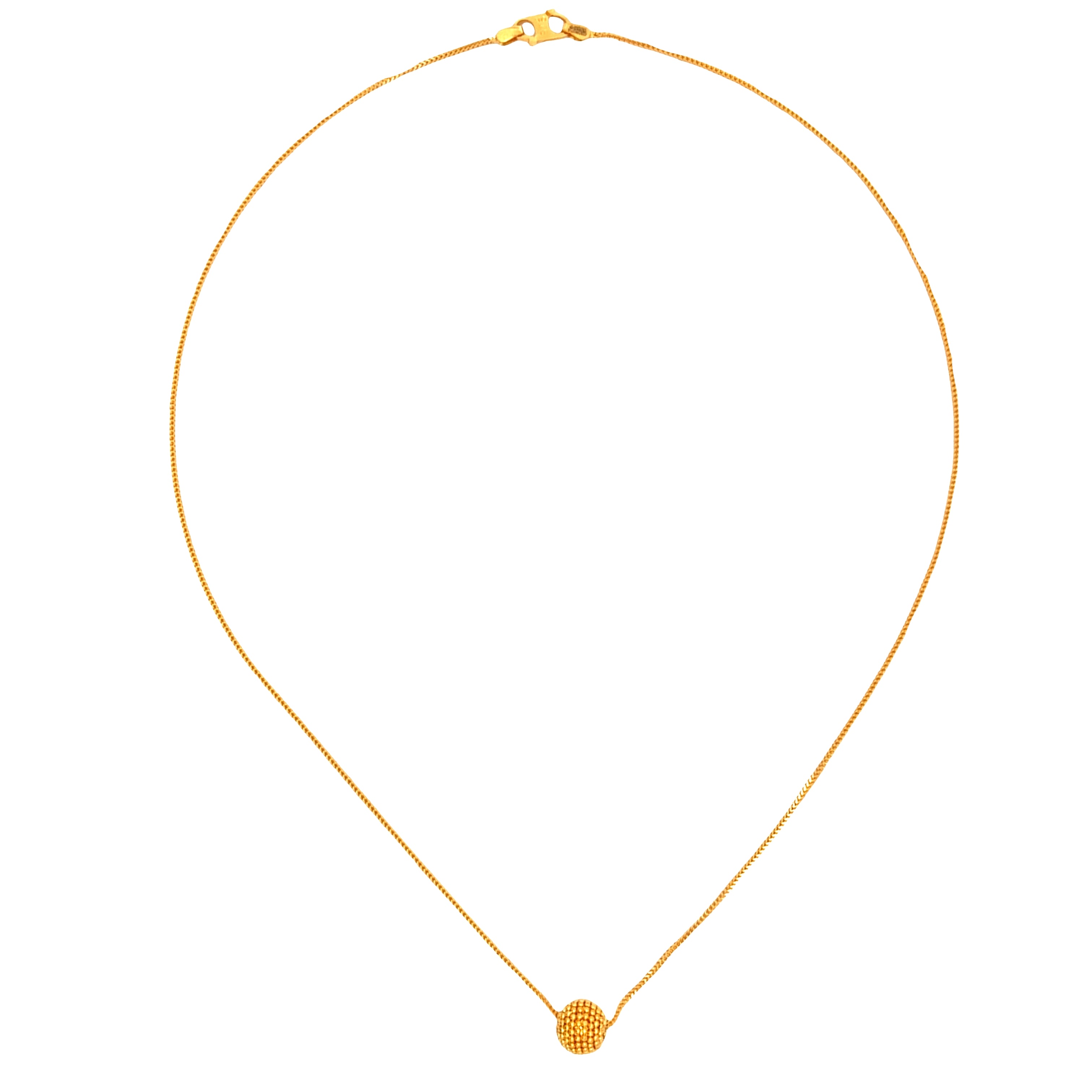 Aurora Sphere Gold Locket