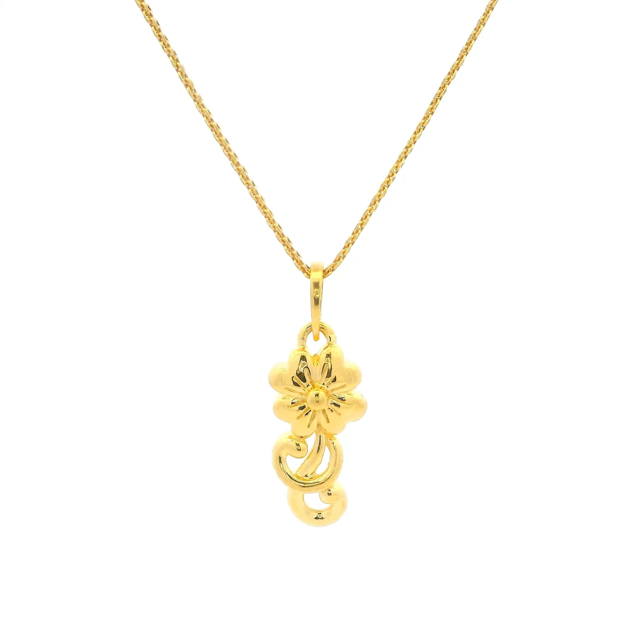 Magical Blossom Gold Locket