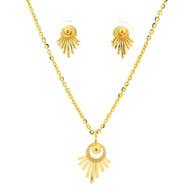 Gold Pendant Set