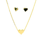 Gold Pendant Set