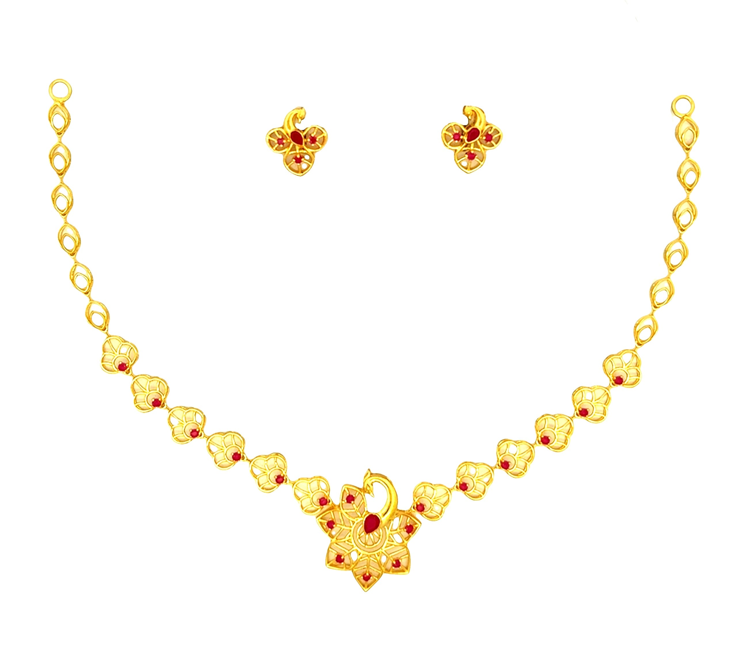 Gold Necklace Set