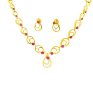 Gold Necklace Set