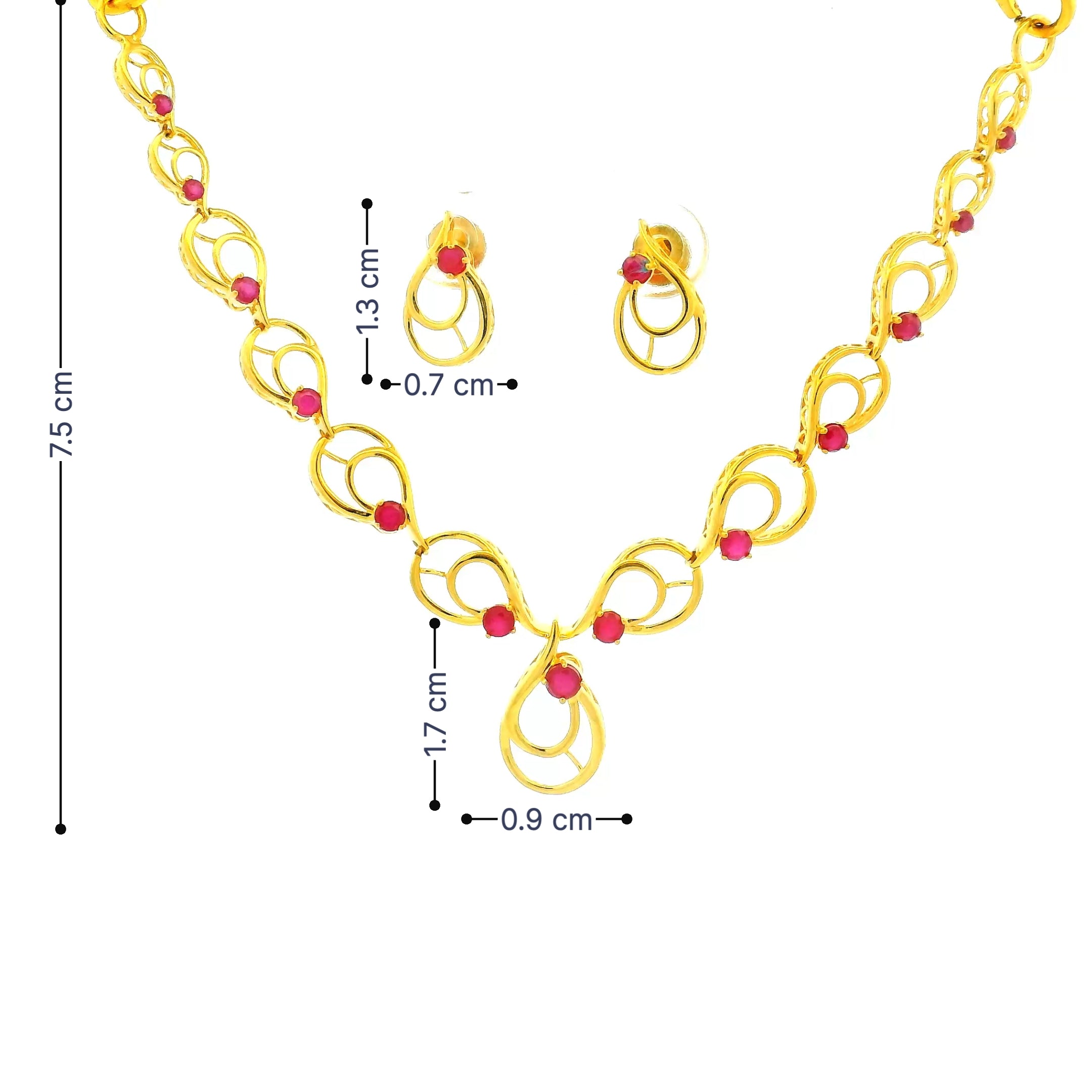 Gold Necklace Set