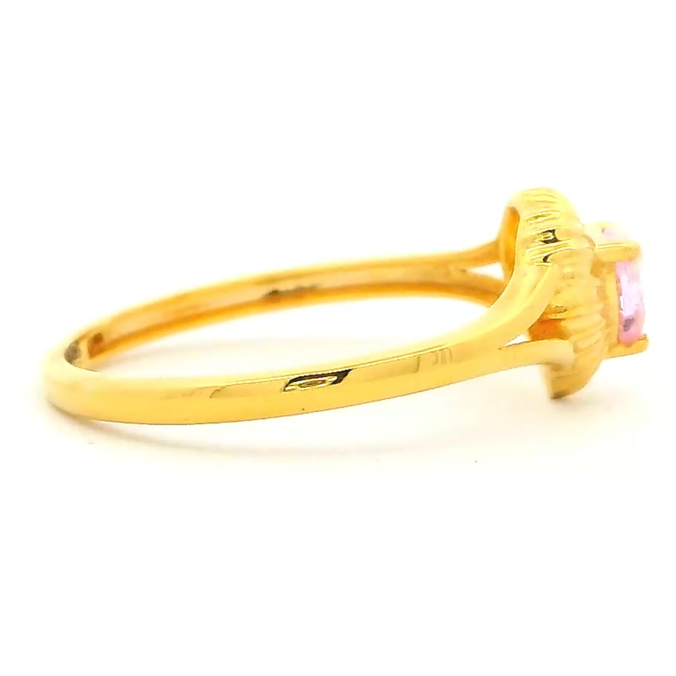 Charismatic Shine Gold Ring