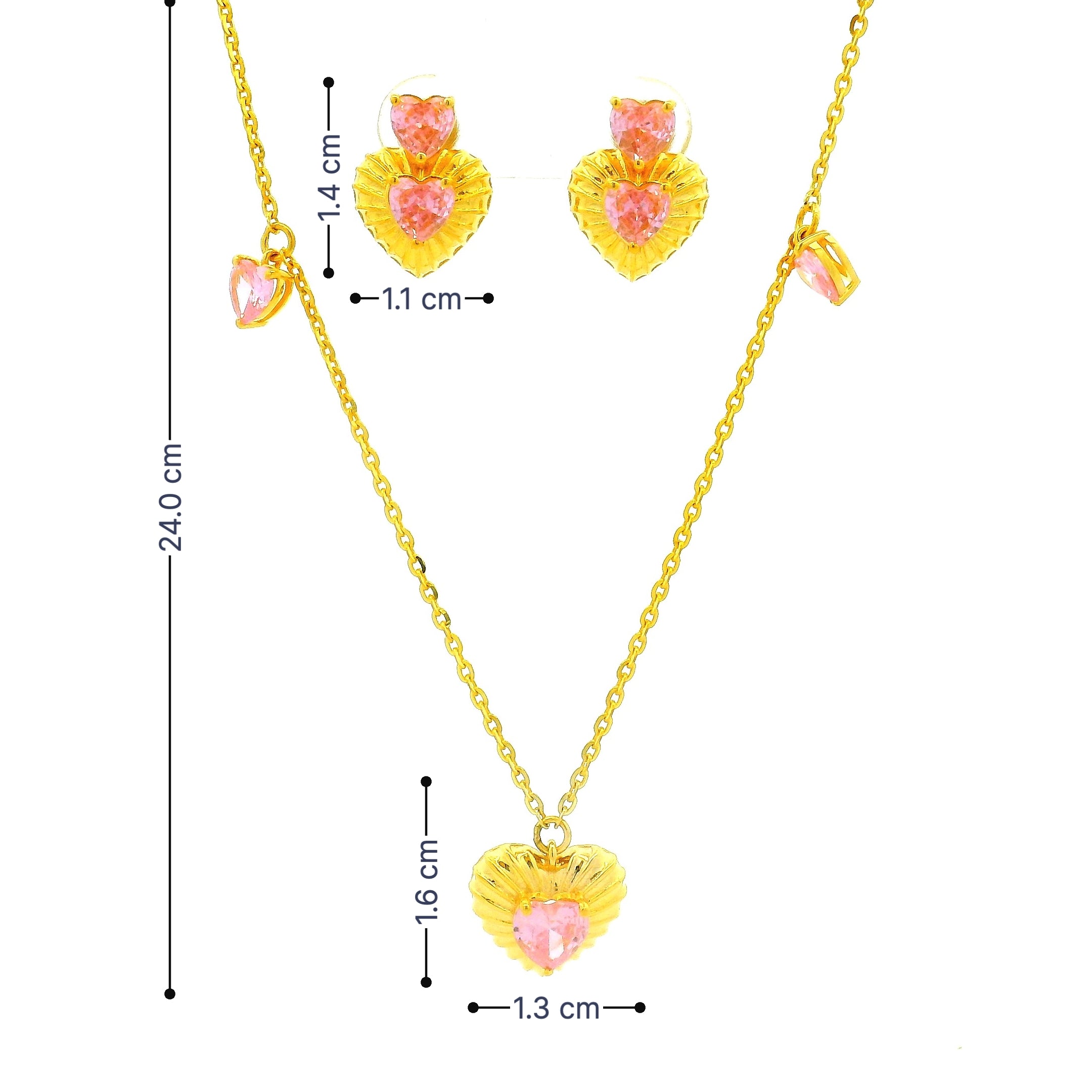 Colorstone Necklace Set