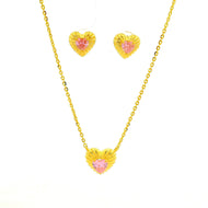 Colorstone Necklace Set