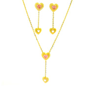 Colorstone Necklace Set