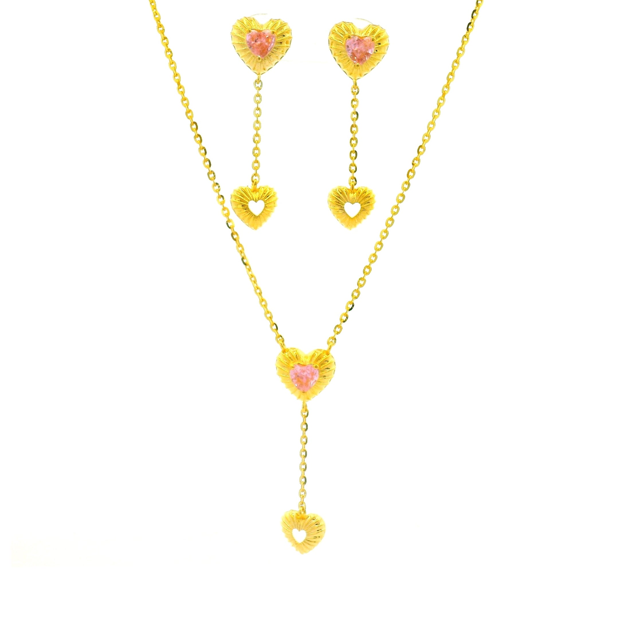 Colorstone Necklace Set