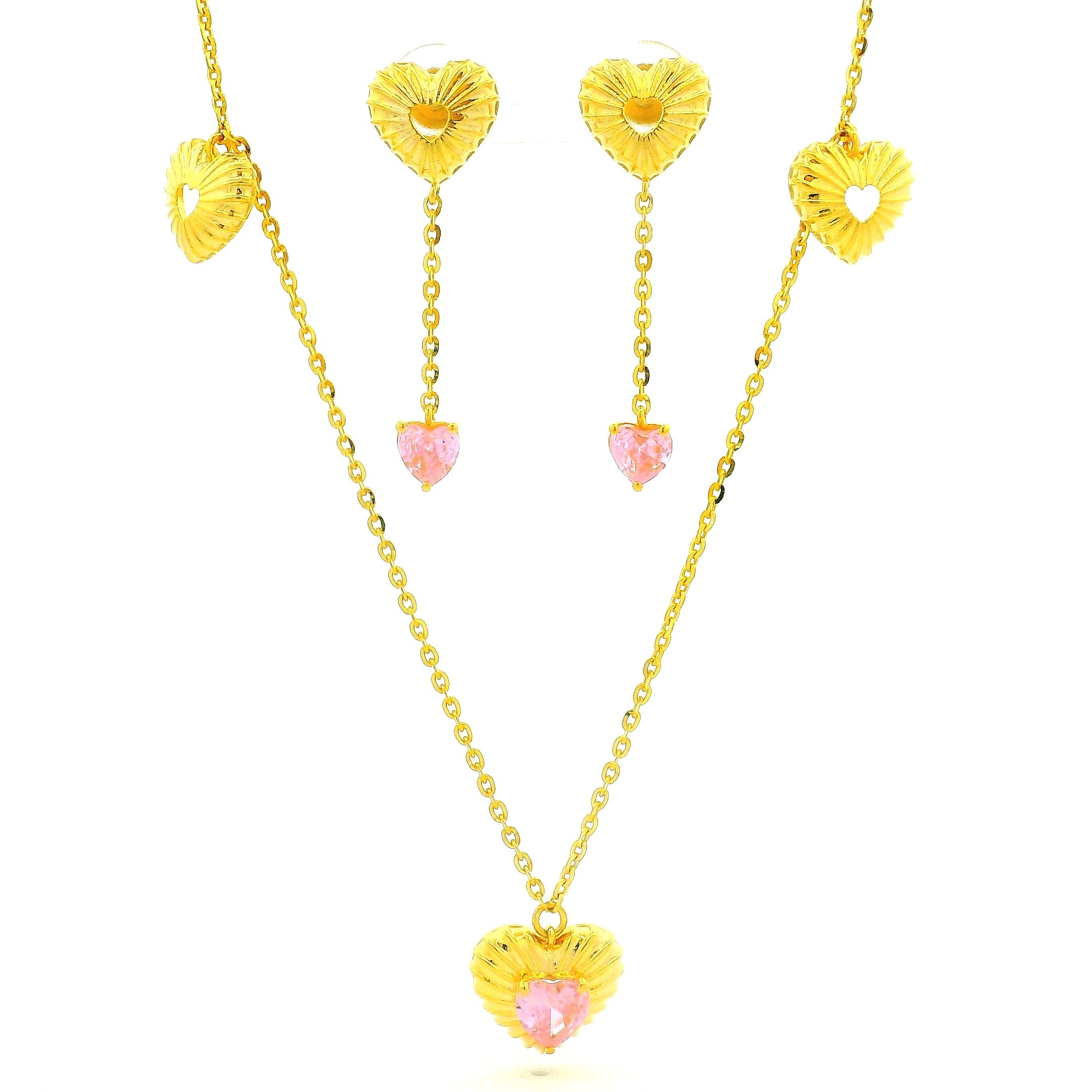 Colorstone Necklace Set