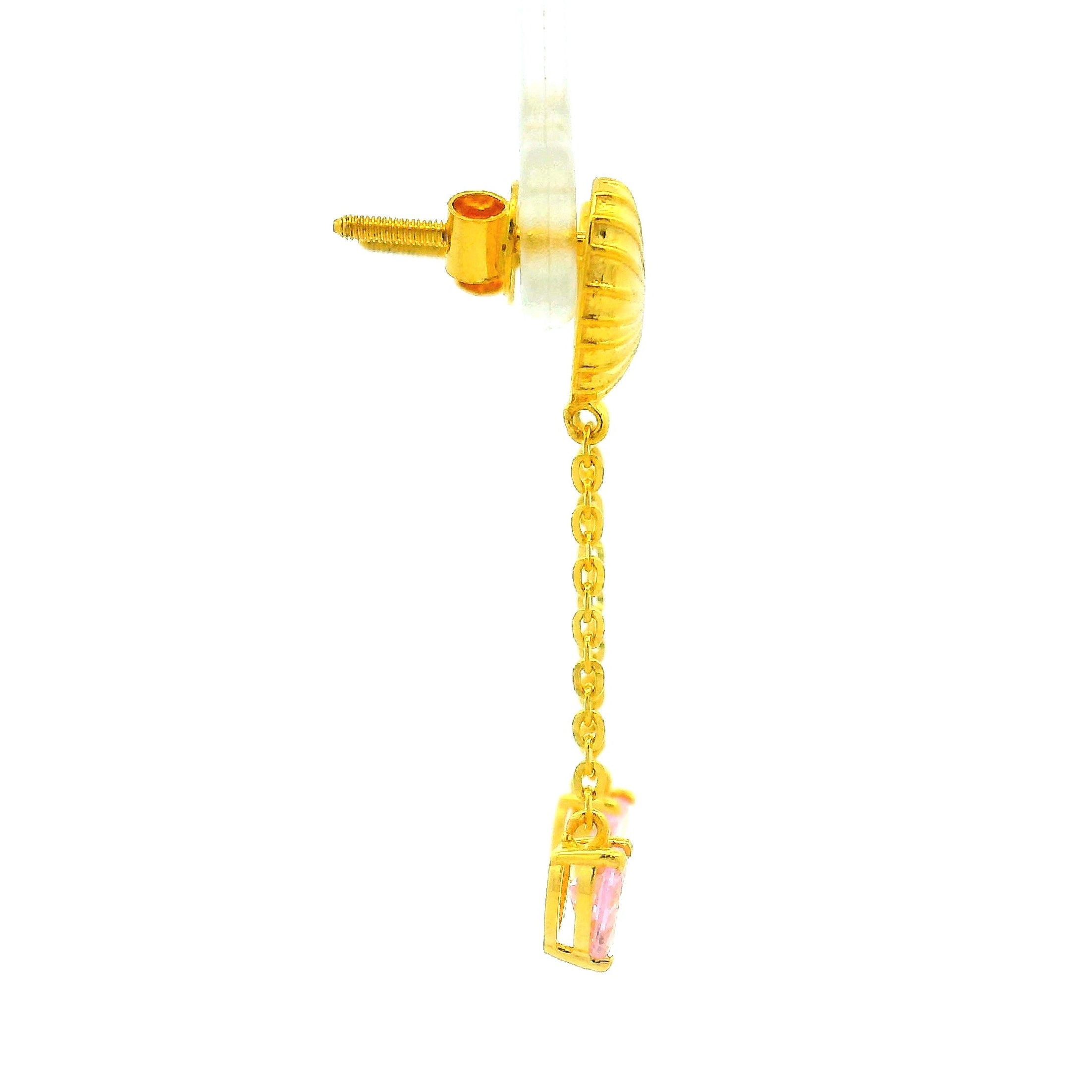 Glimmering Love Gold Necklace Set