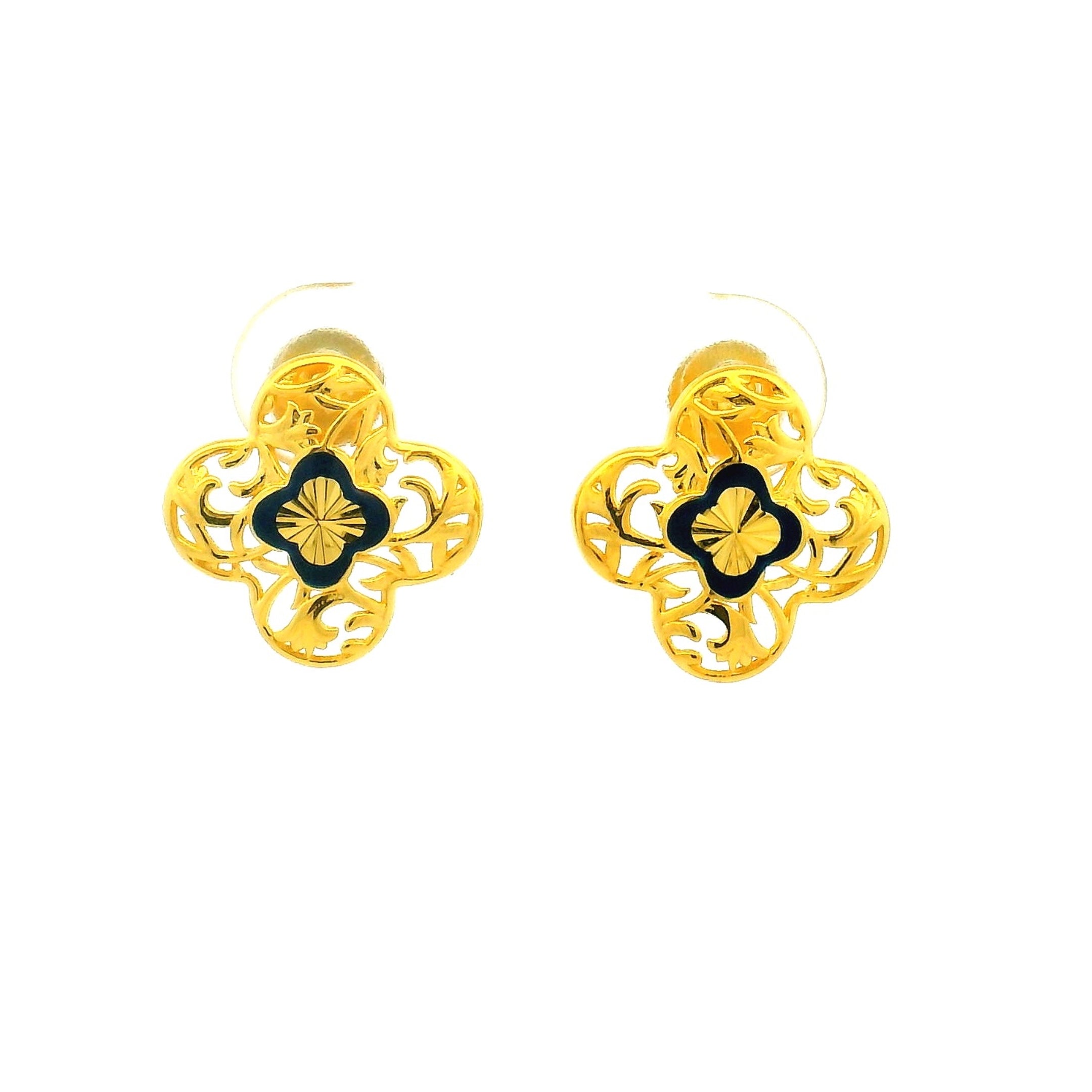 Gold Pendant Set