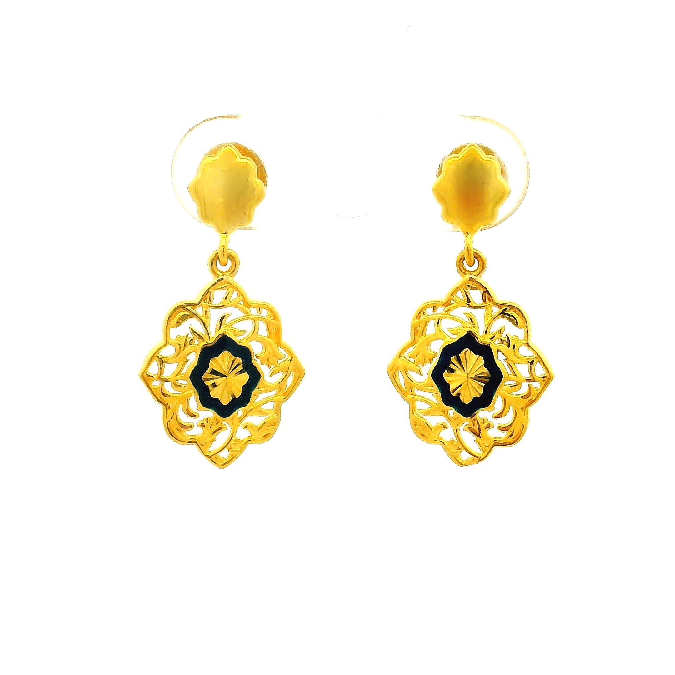 Gold Pendant Set