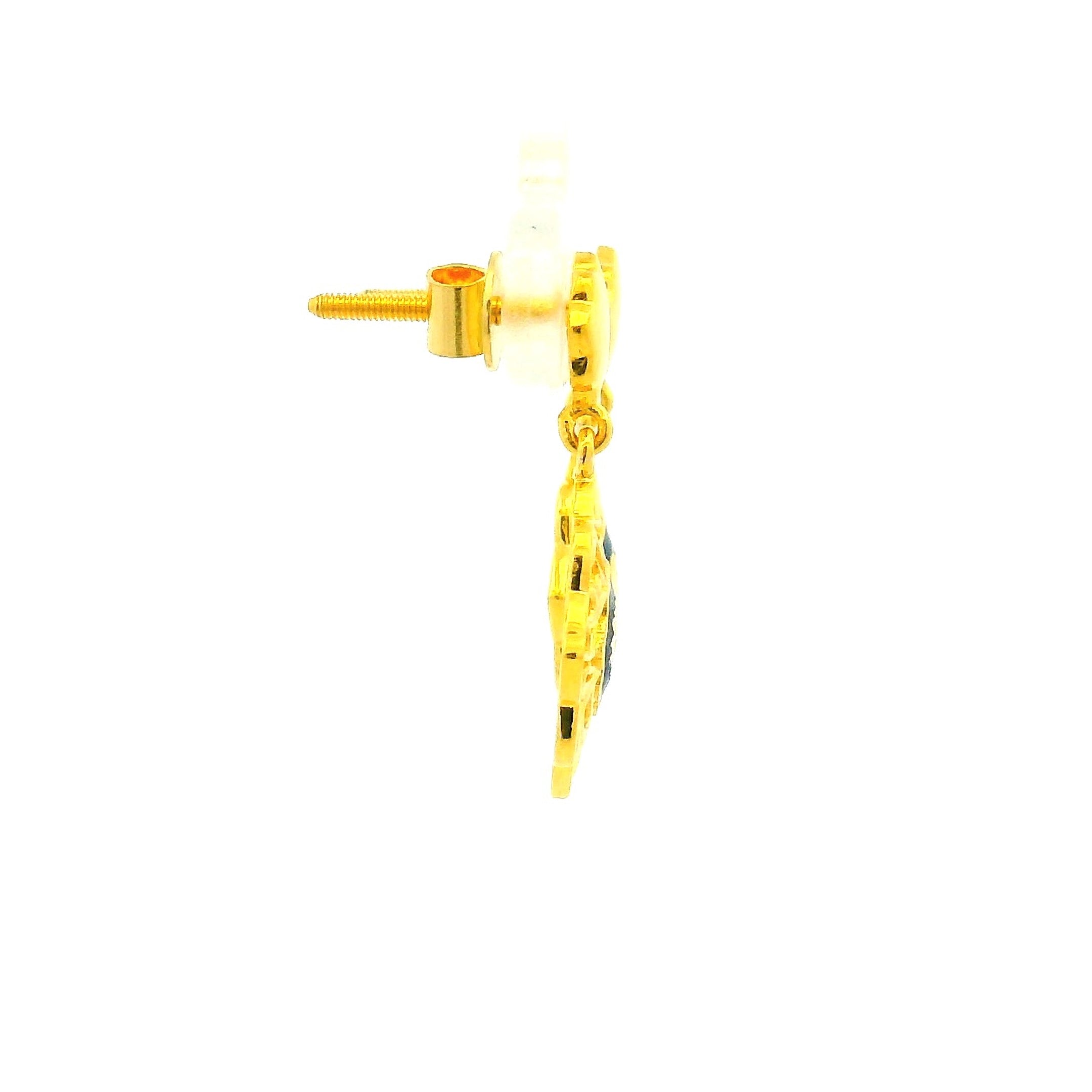 Gold Pendant Set