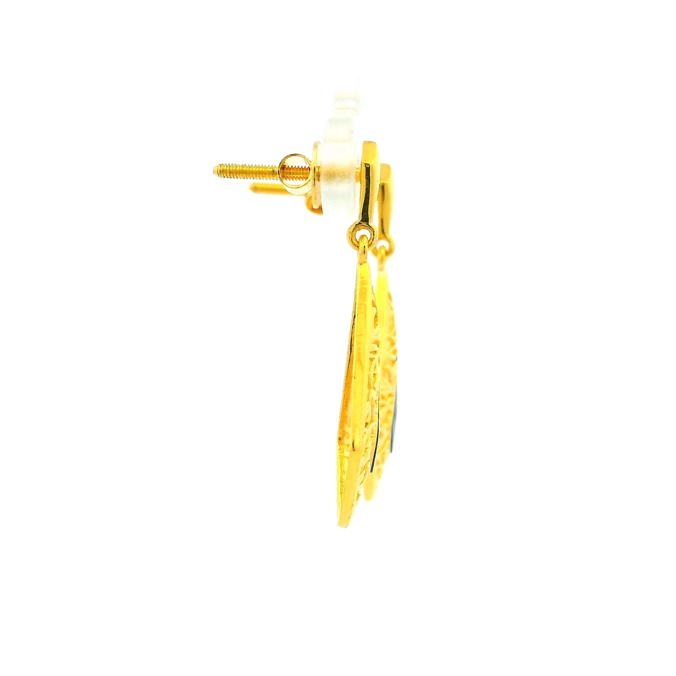 Gold Pendant Set