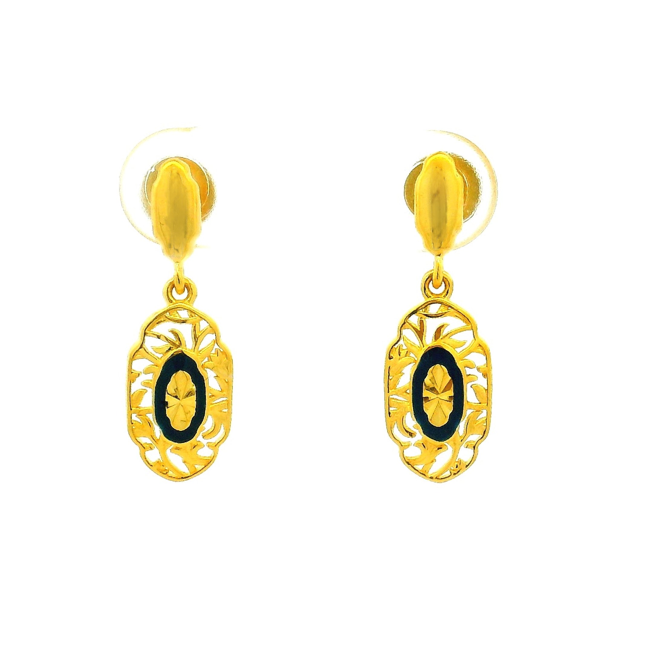 Gold Pendant Set